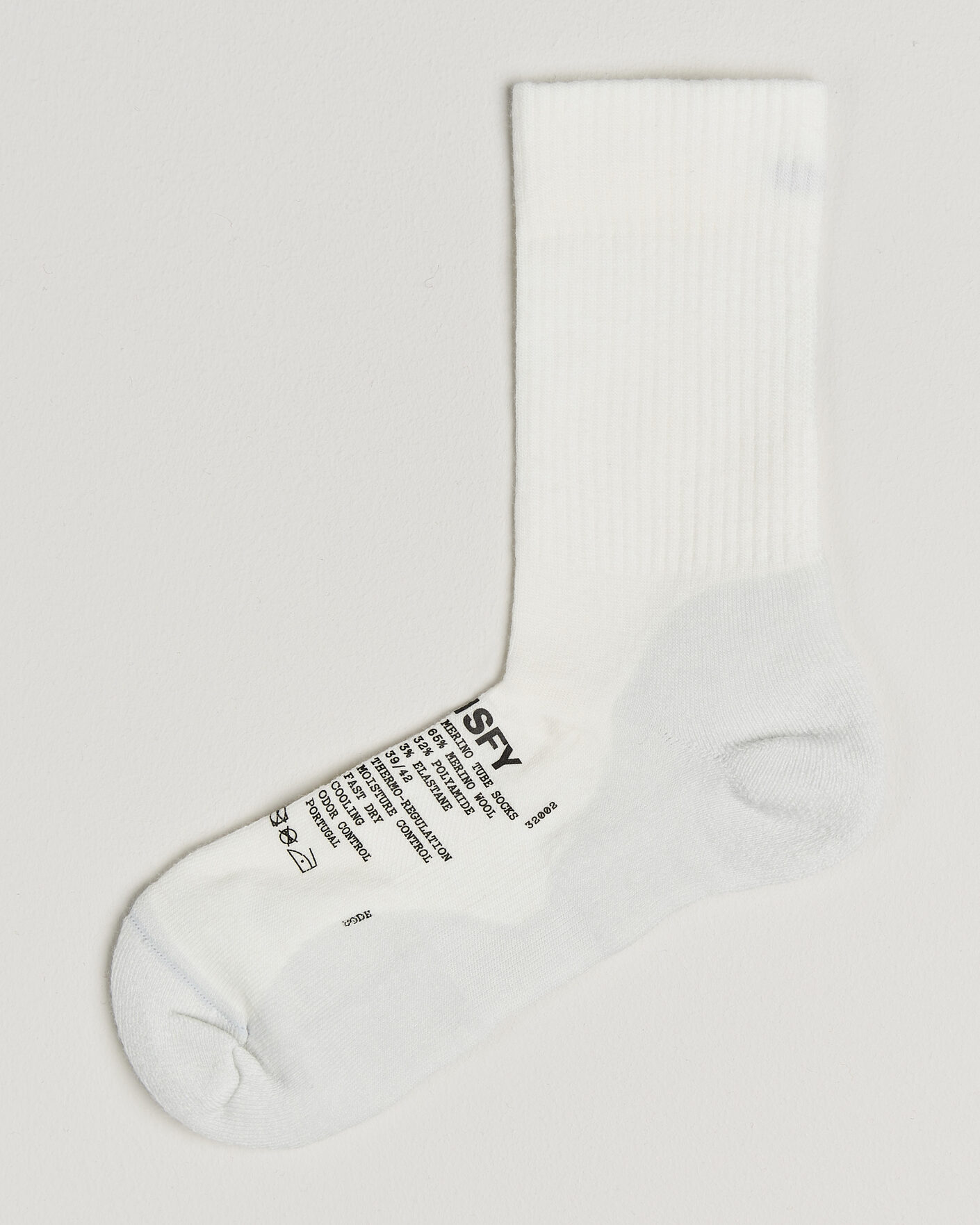 Hombres | Ropa interior y calcetines | Satisfy | Merino Tube Socks White