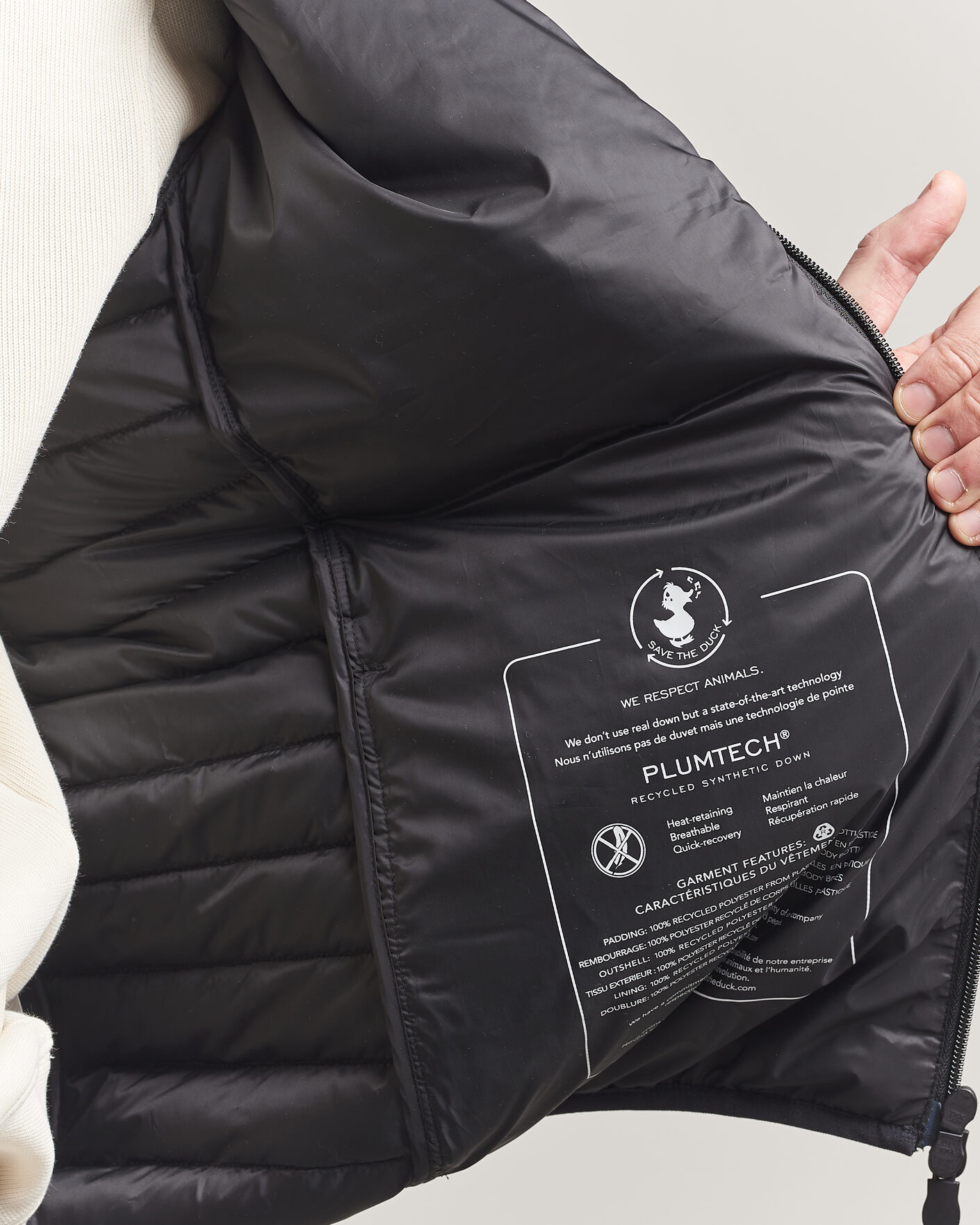 Hombres | Abrigos y chaquetas | Save The Duck | Cole Lightweight Padded Jacket Black