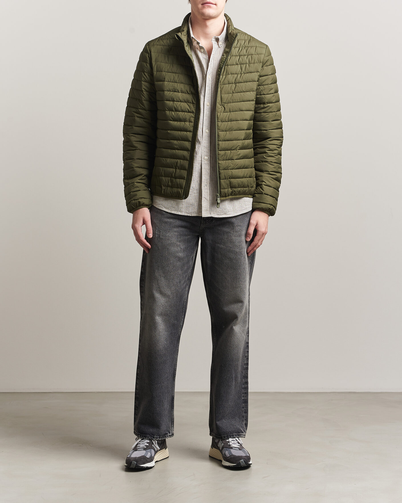 Hombres | Abrigos y chaquetas | Save The Duck | Cole Lightweight Padded Jacket Snake Green