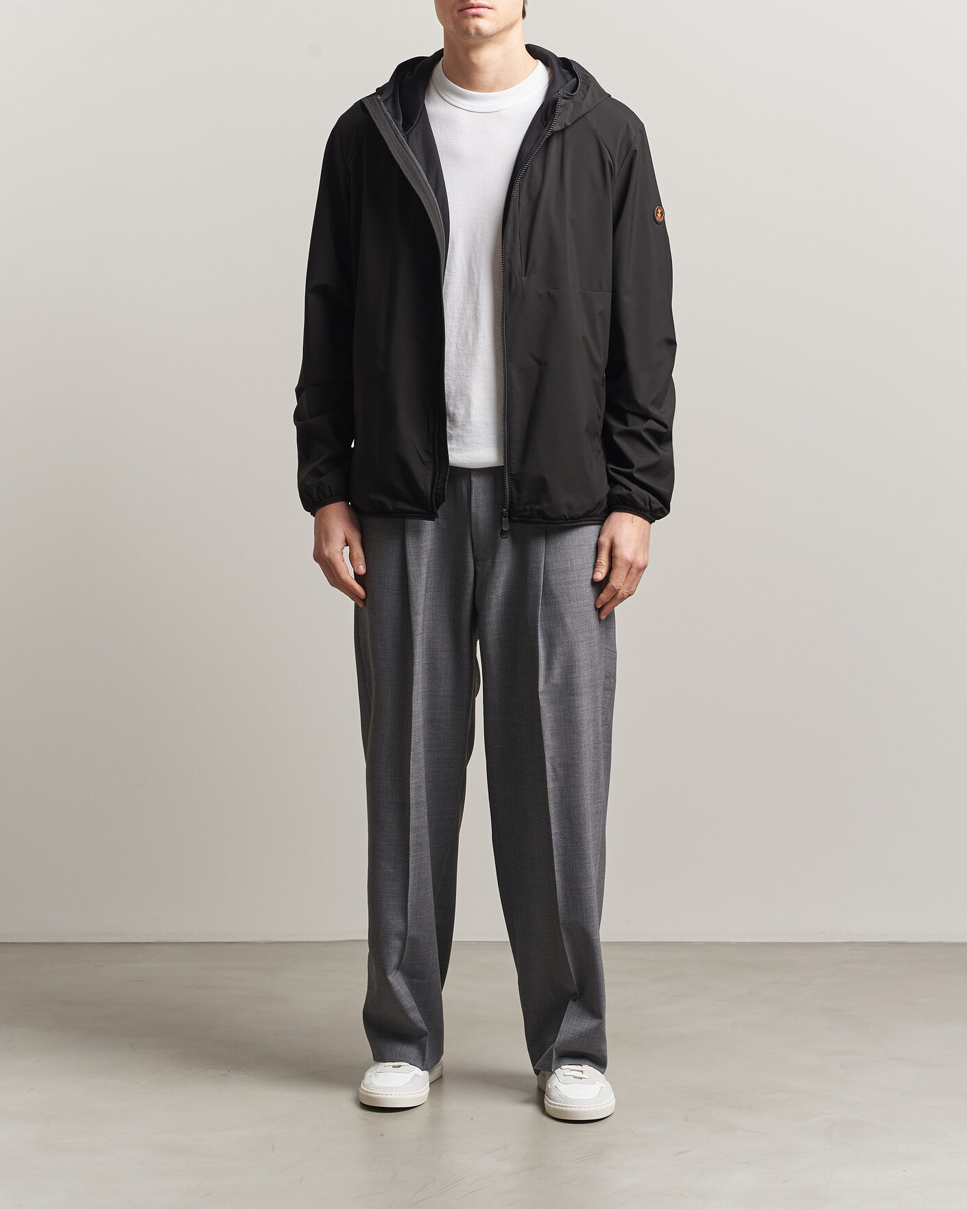 Hombres | Abrigos y chaquetas | Save The Duck | Pier Wind/Water Resistant Hood Jacket Black