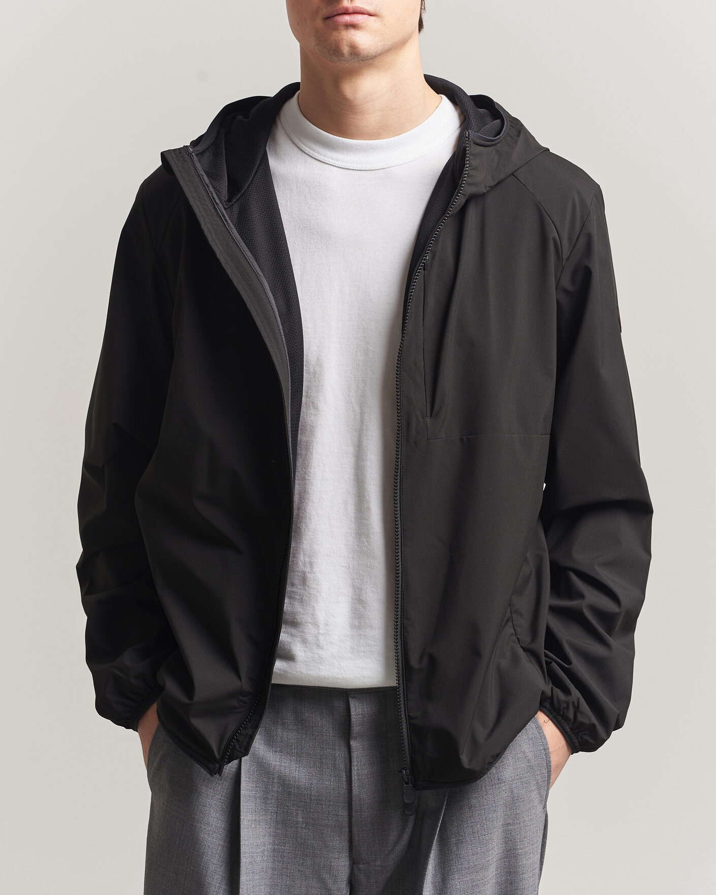 Hombres | Abrigos y chaquetas | Save The Duck | Pier Wind/Water Resistant Hood Jacket Black