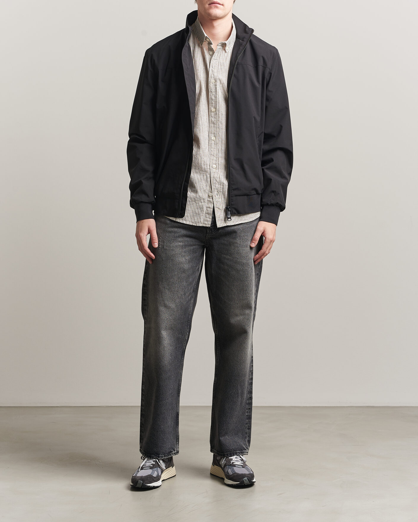 Hombres | Abrigos y chaquetas | Save The Duck | Finlay Nylon Harrington Jacket Black