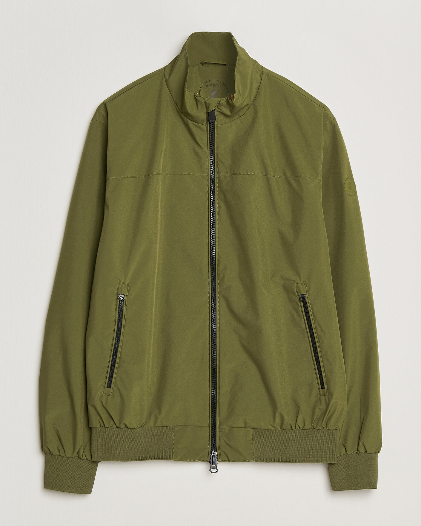 Hombres | Abrigos y chaquetas | Save The Duck | Finlay Nylon Harrington Jacket Dusty Olive