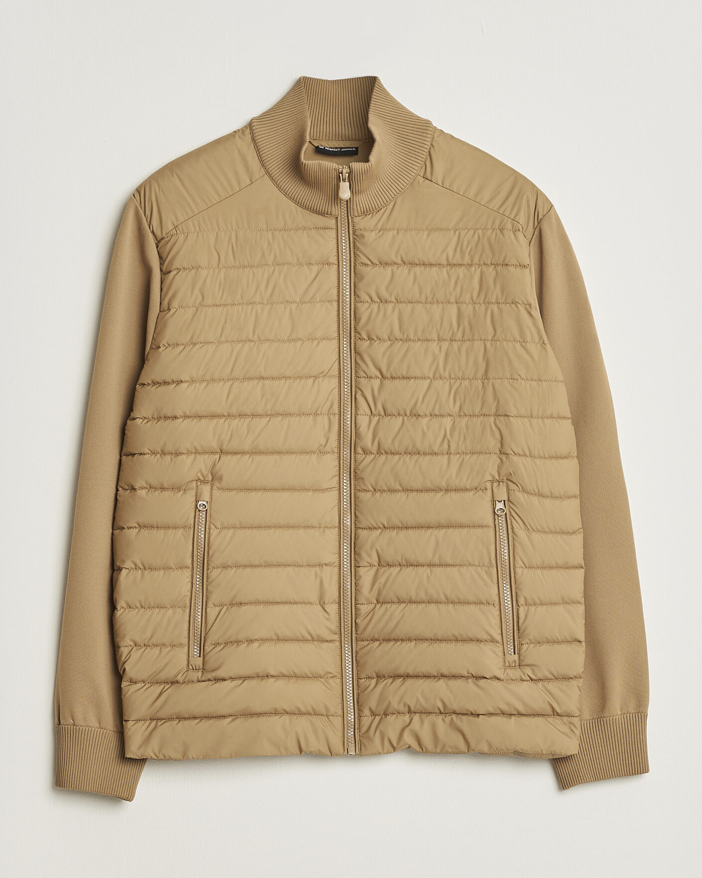 Hombres | Abrigos y chaquetas | Save The Duck | Sedum Lightweight Padded Hybrid Jacket Khaki Brown