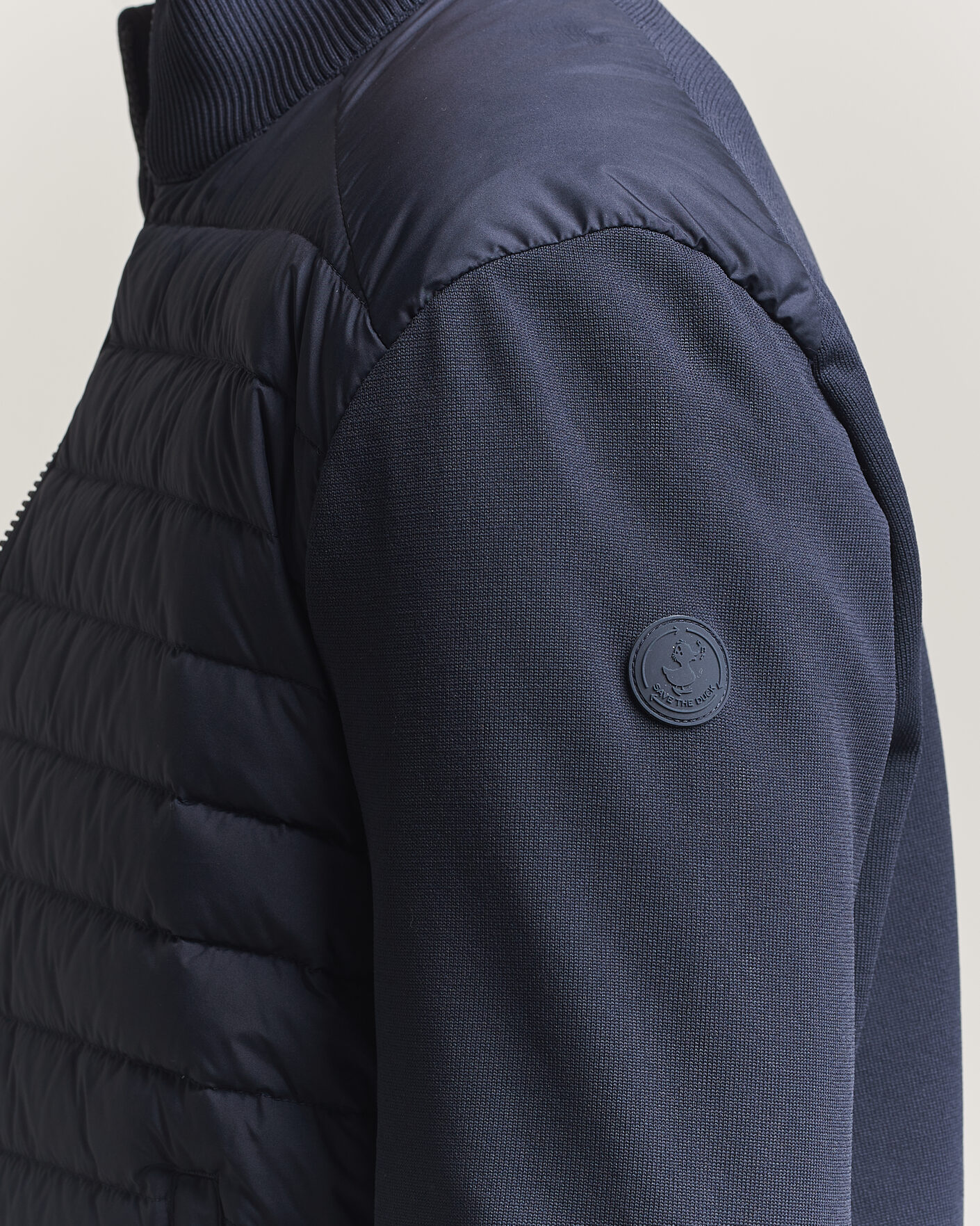 Hombres | Abrigos y chaquetas | Save The Duck | Sedum Lightweight Padded Hybrid Jacket Navy Blue