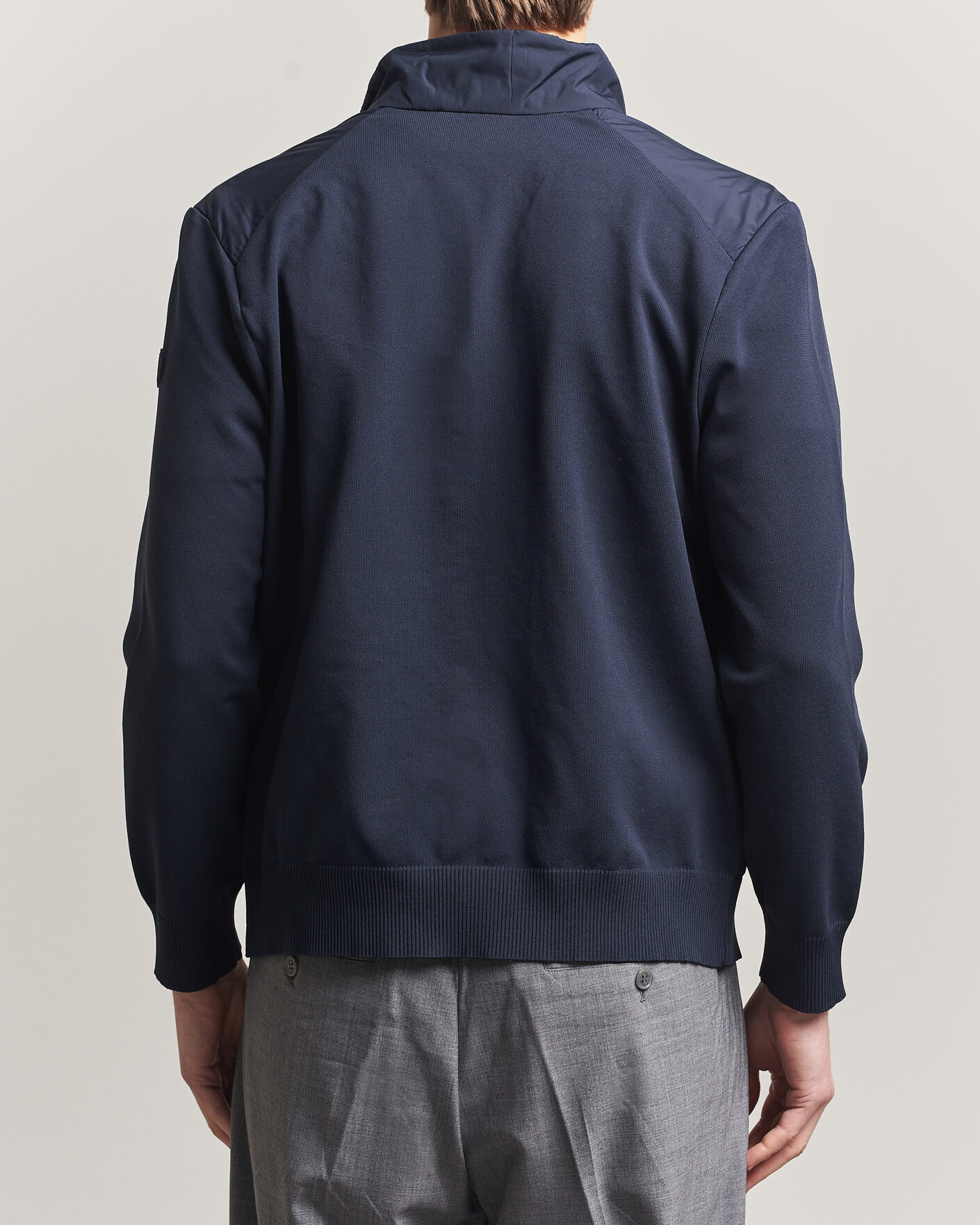 Hombres | Abrigos y chaquetas | Save The Duck | Alfo Hybrid Jacket Navy Blue