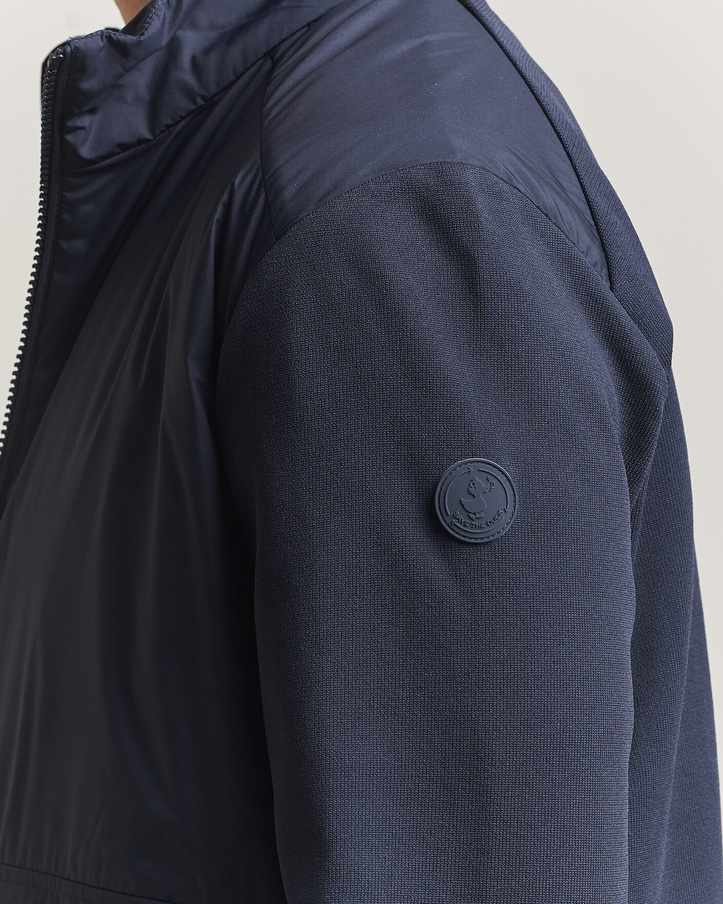 Hombres | Abrigos y chaquetas | Save The Duck | Alfo Hybrid Jacket Navy Blue
