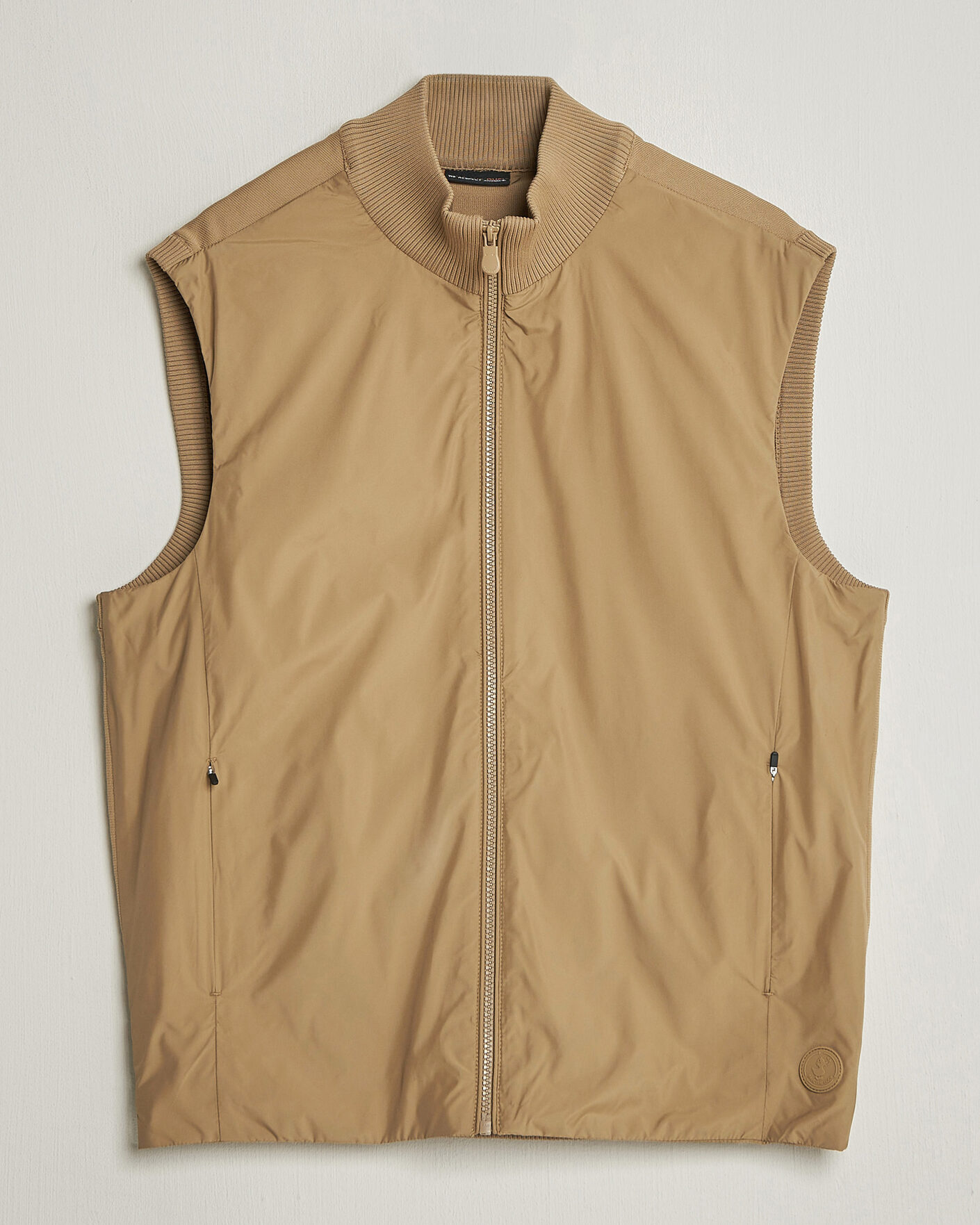 Hombres | Chalecos | Save The Duck | Orris Hybrid Vest Khaki Brown