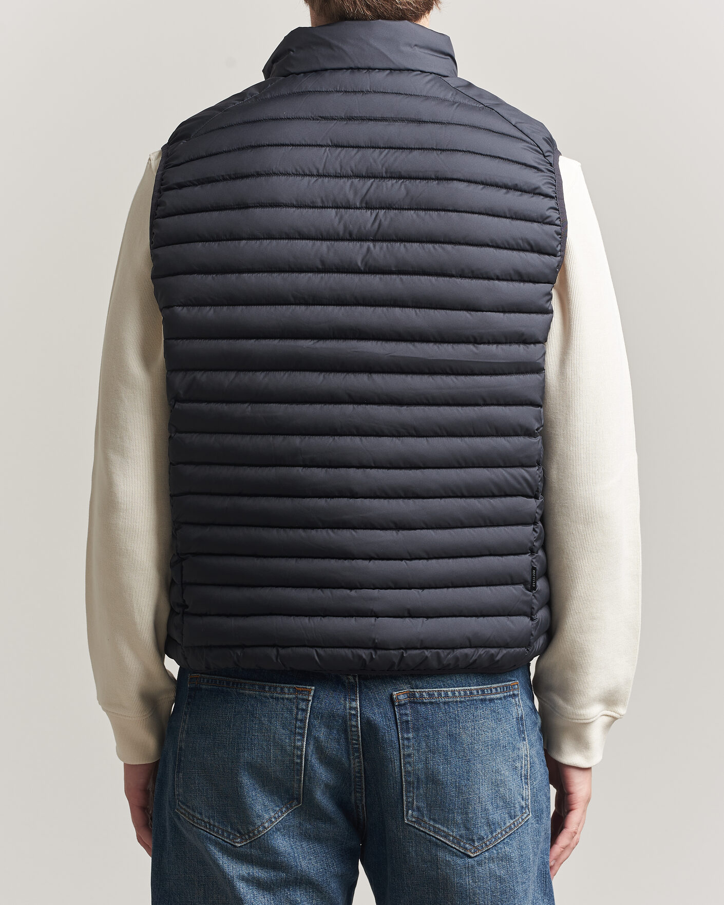 Hombres | Chalecos | Save The Duck | Dave Lightweight Padded Vest Black