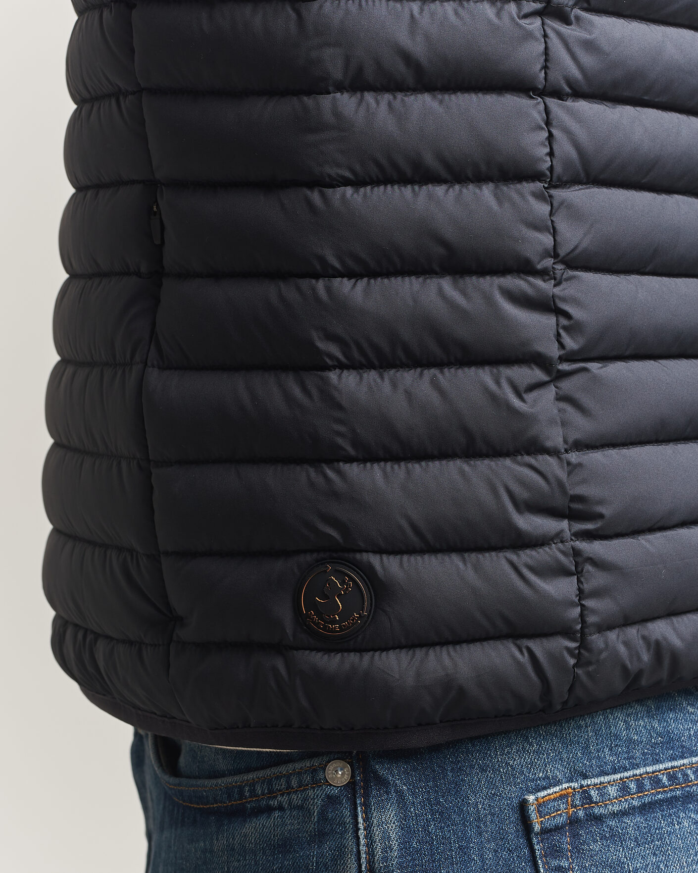 Hombres | Chalecos | Save The Duck | Dave Lightweight Padded Vest Black