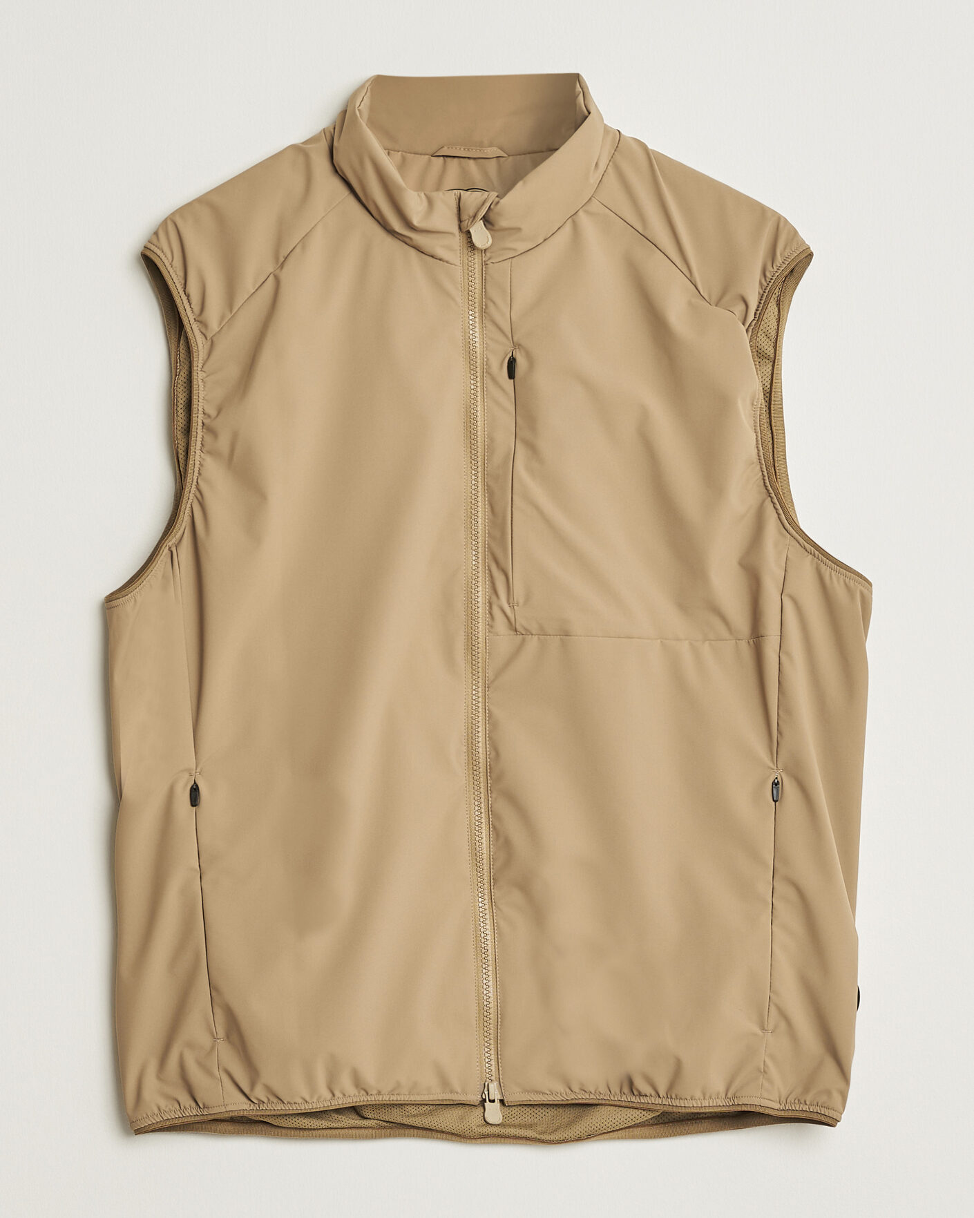 Hombres | Chalecos | Save The Duck | Joe Wind/Water Resistant Vest Khaki Brown