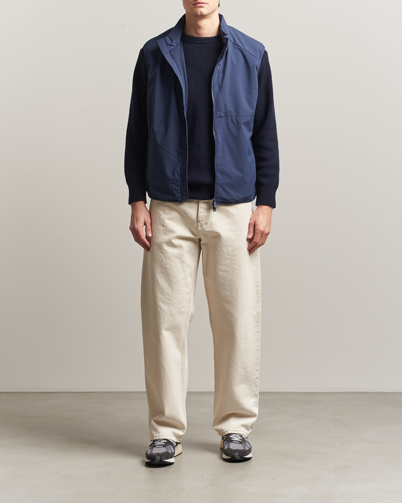 Hombres | Chalecos | Save The Duck | Joe Wind/Water Resistant Vest Navy Blue