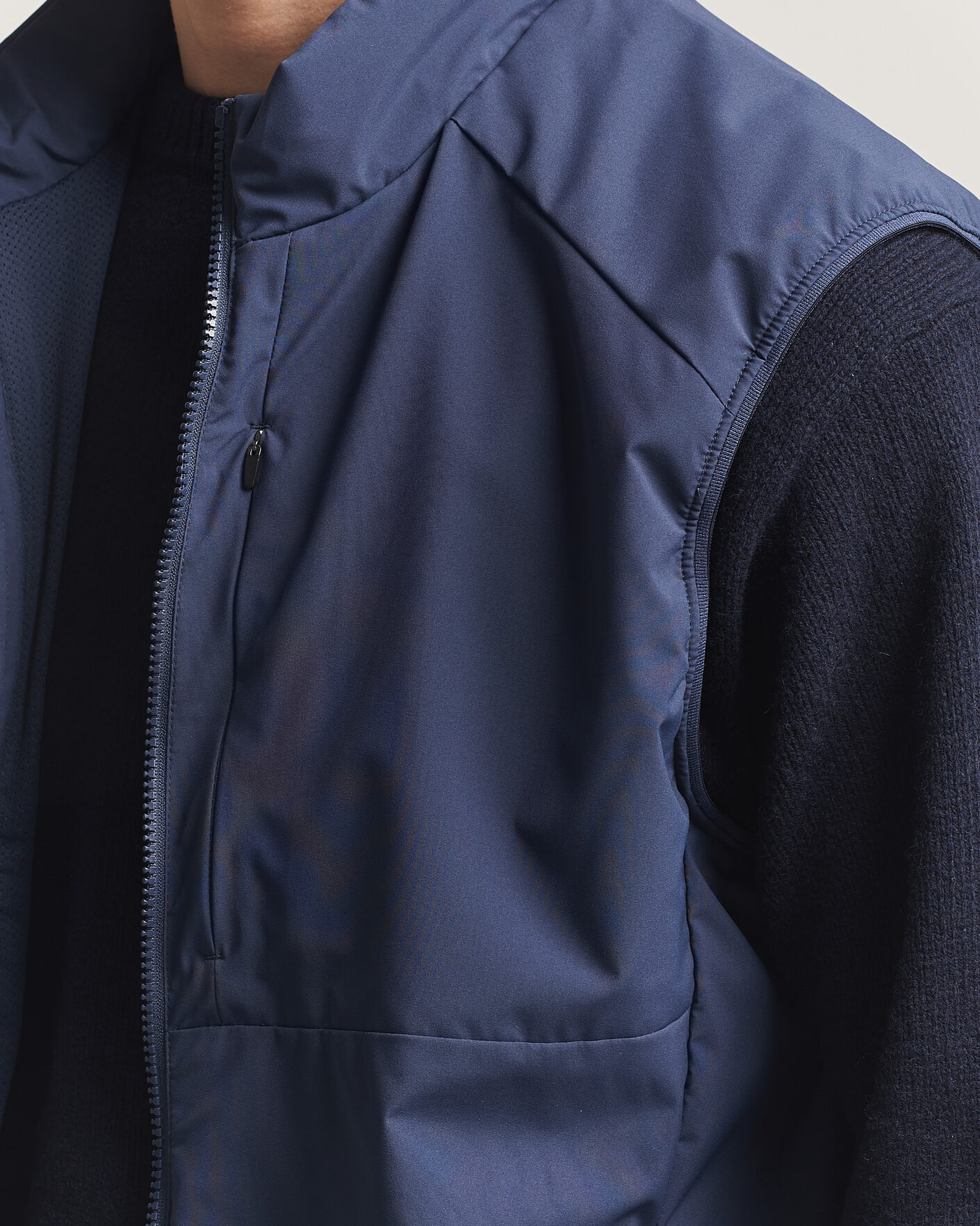 Hombres | Chalecos | Save The Duck | Joe Wind/Water Resistant Vest Navy Blue