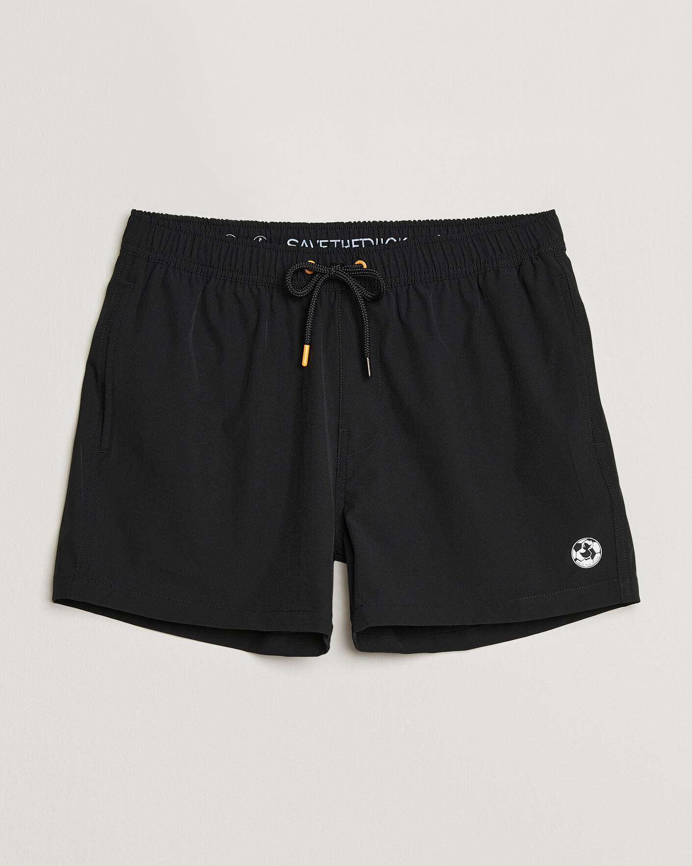 Hombres | Bañadores | Save The Duck | Plain Drawstring Swimshorts Black