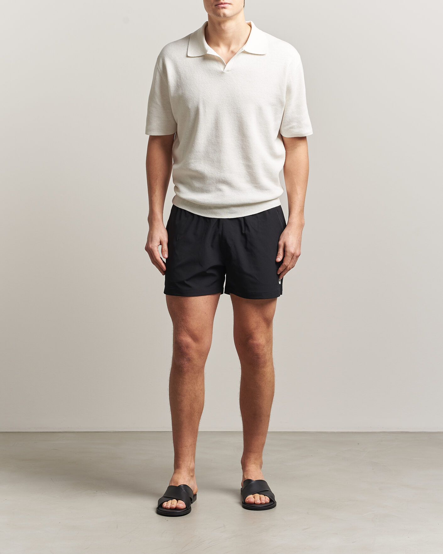 Hombres | Bañadores | Save The Duck | Plain Drawstring Swimshorts Black