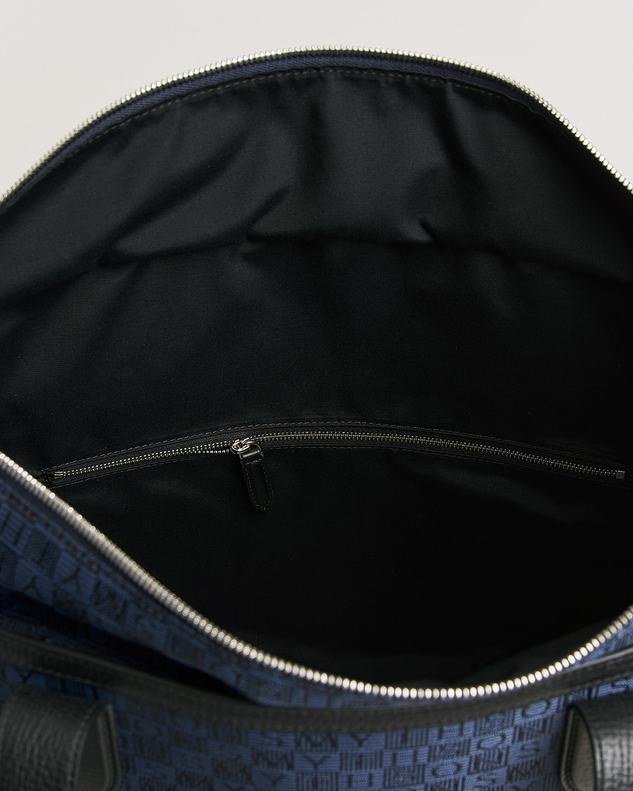 Hombres | Bolsos | Smythson | Canvas Stamp Tote Navy