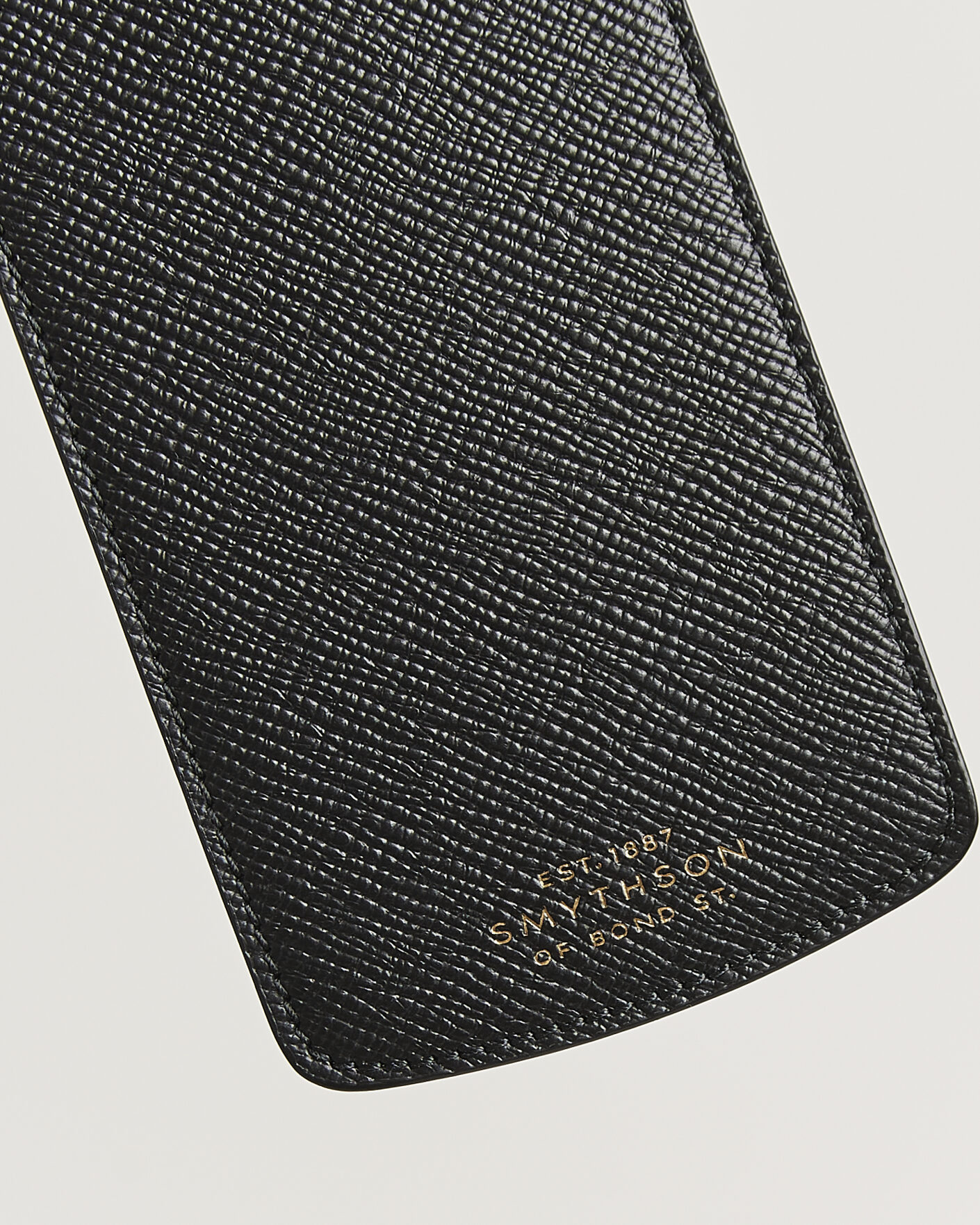 Hombres | Gafas de sol | Smythson | Panama Glasses Case Black