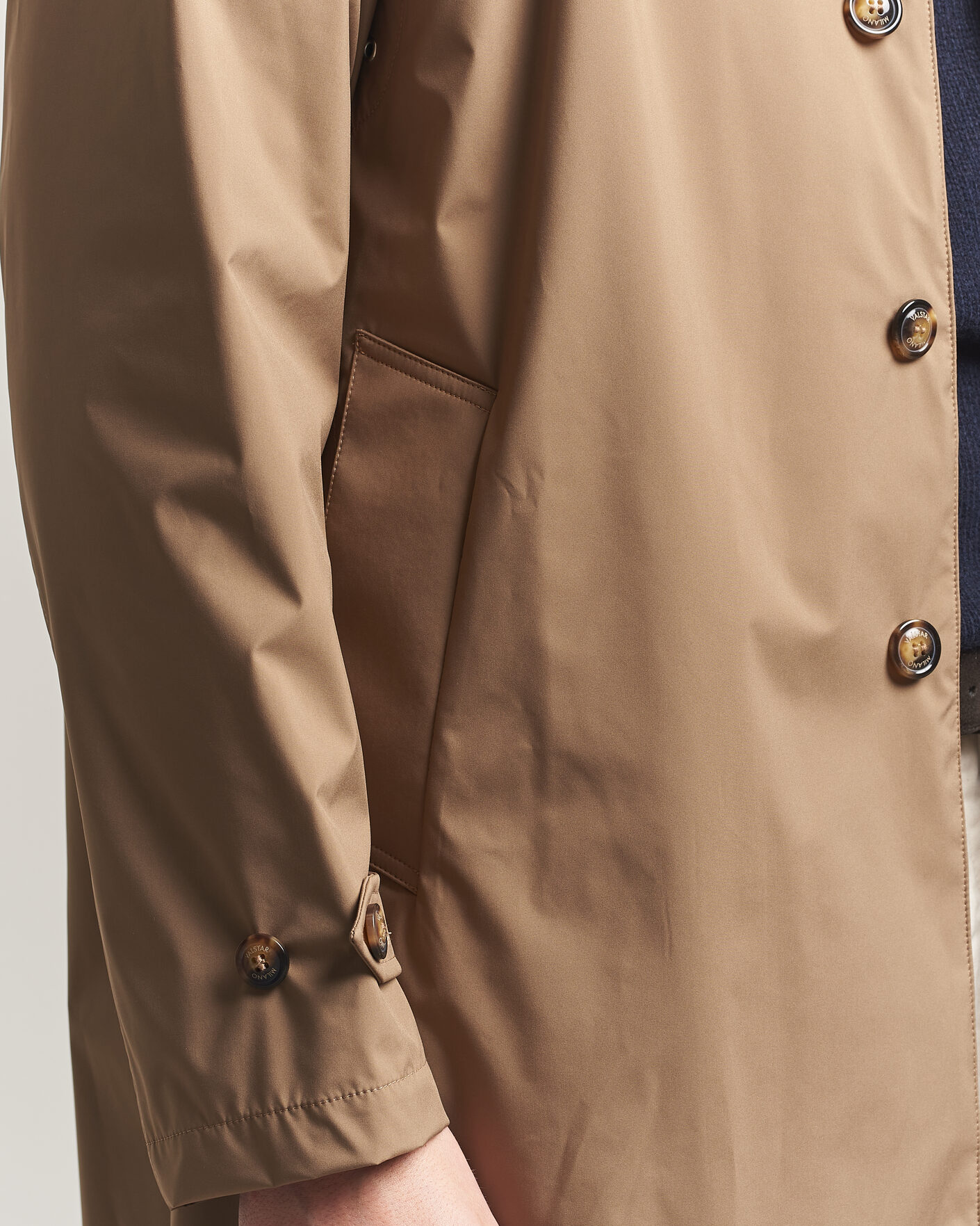 Hombres | Abrigos y chaquetas | Valstar | Milano Rain Coat Avana