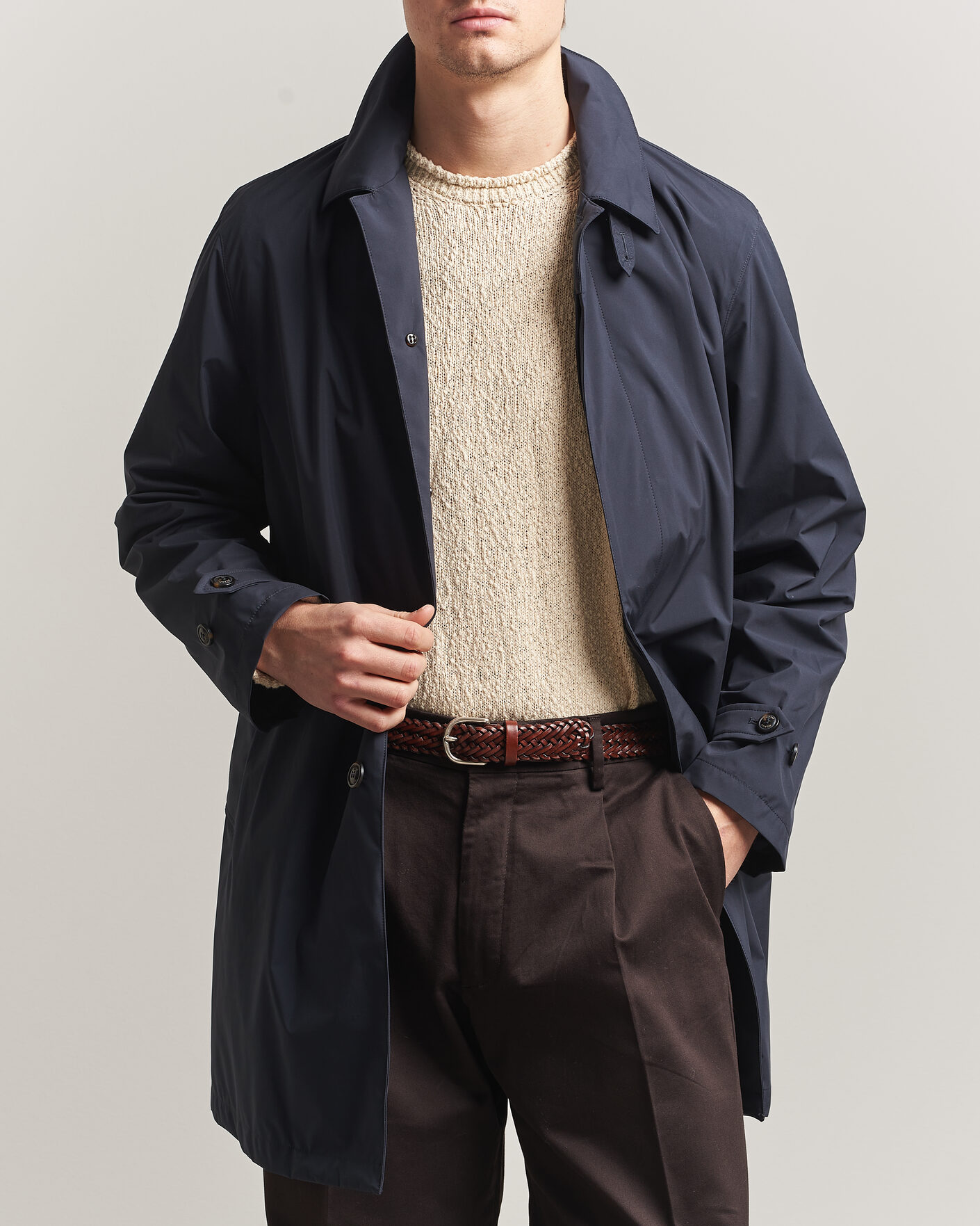 Hombres | Abrigos y chaquetas | Valstar | Milano Rain Coat Navy