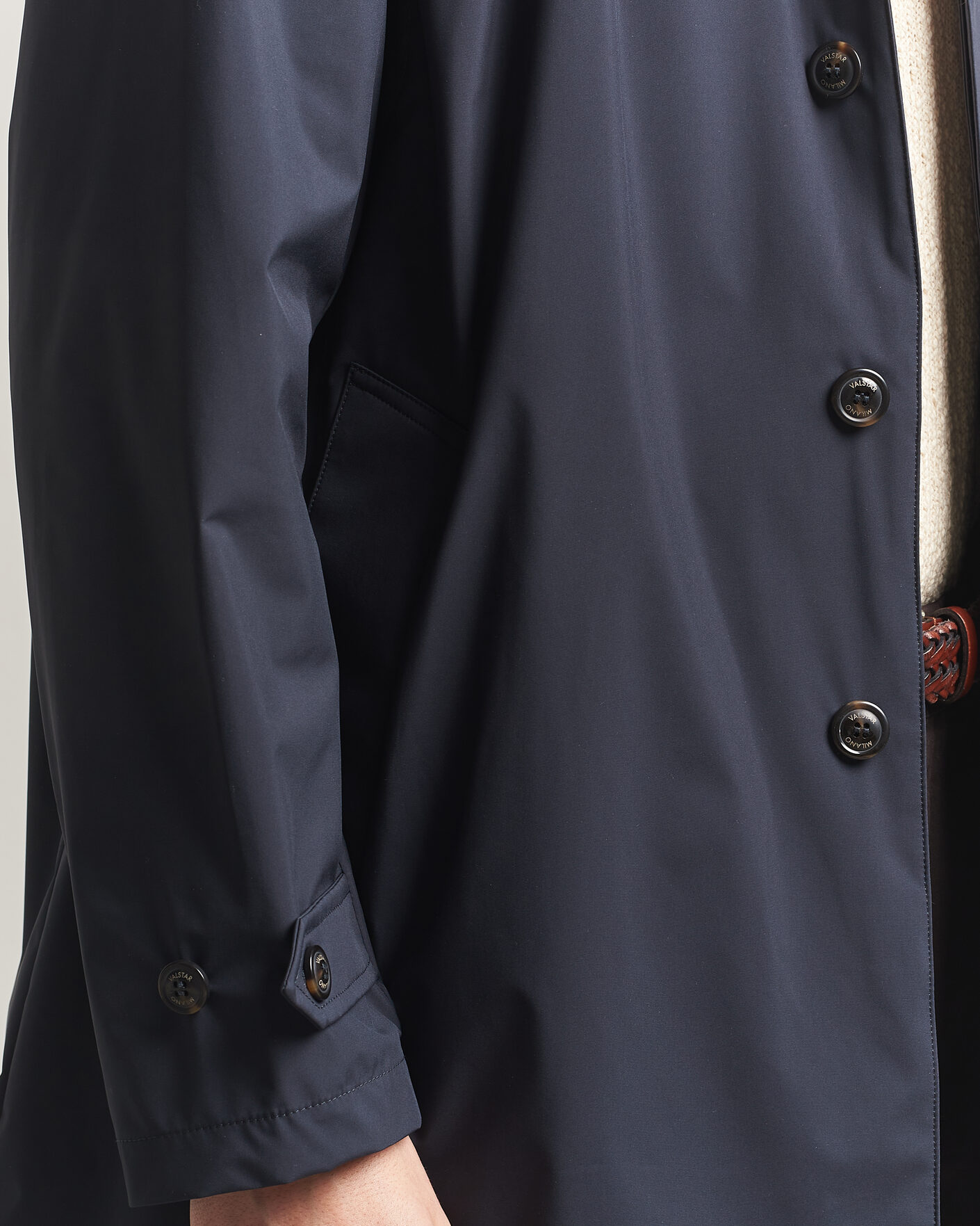 Hombres | Abrigos y chaquetas | Valstar | Milano Rain Coat Navy