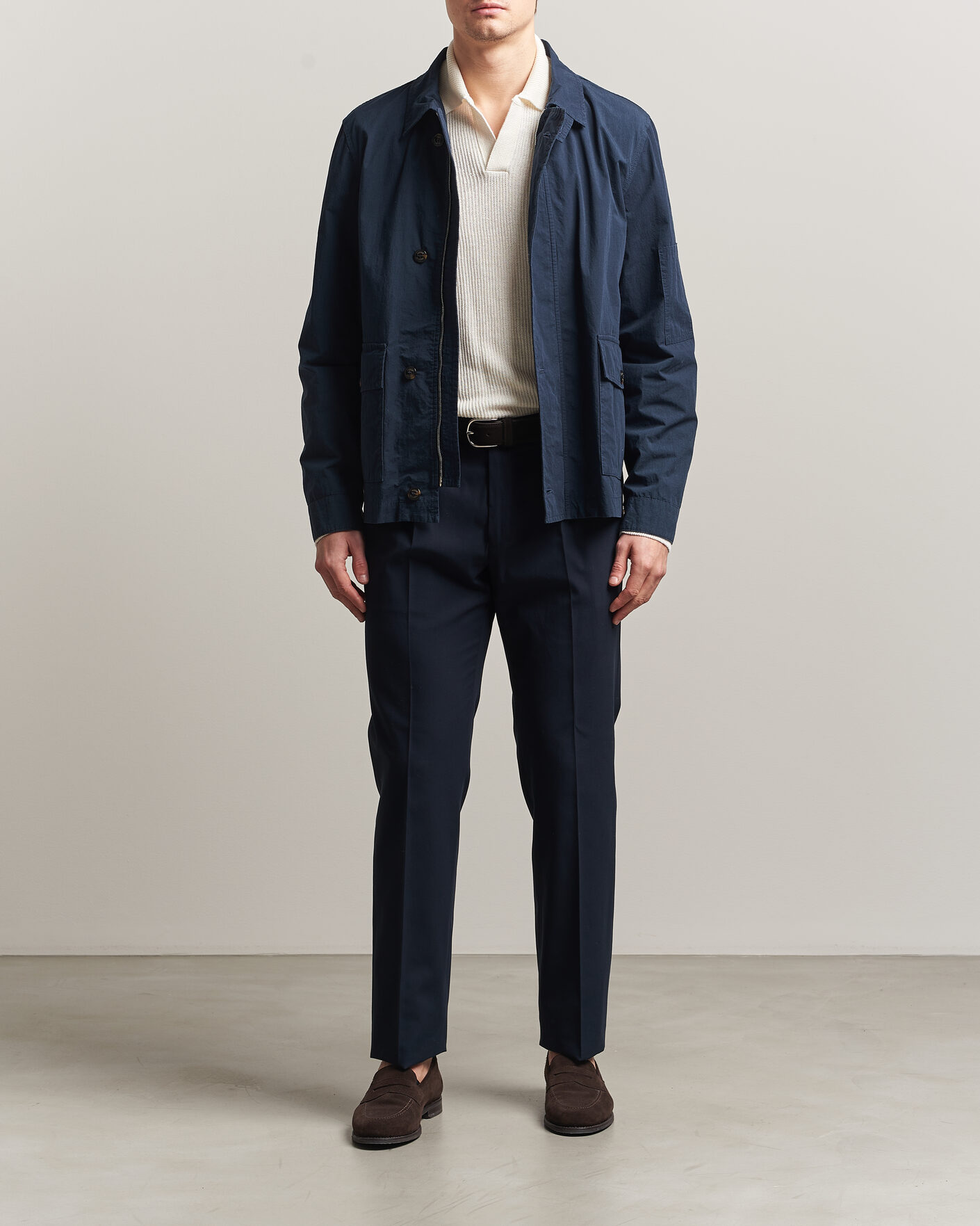 Hombres | Abrigos y chaquetas | Valstar | Cotton Work Jacket Navy