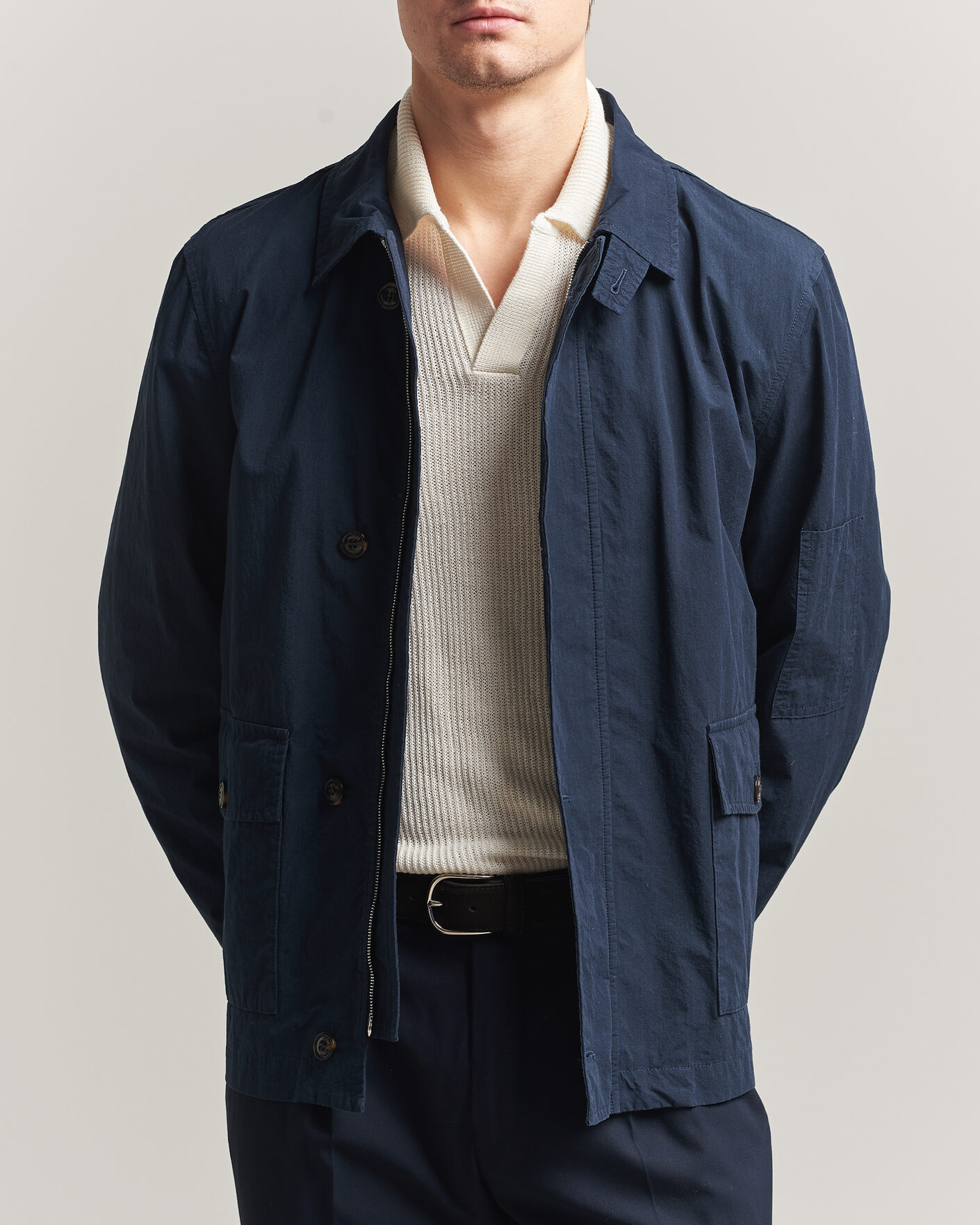 Hombres | Abrigos y chaquetas | Valstar | Cotton Work Jacket Navy