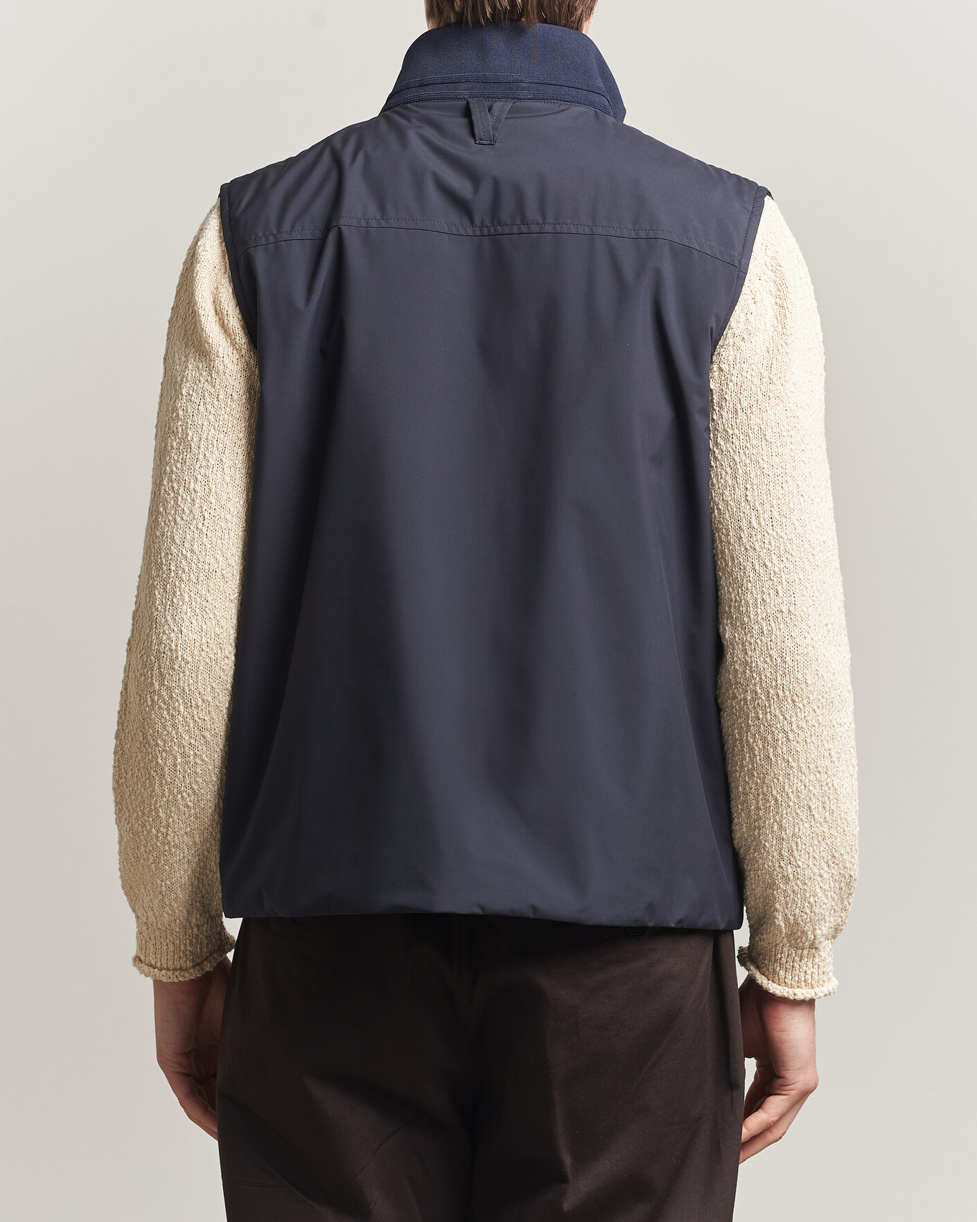Hombres | Chalecos | Valstar | Nylon Zip Vest Navy