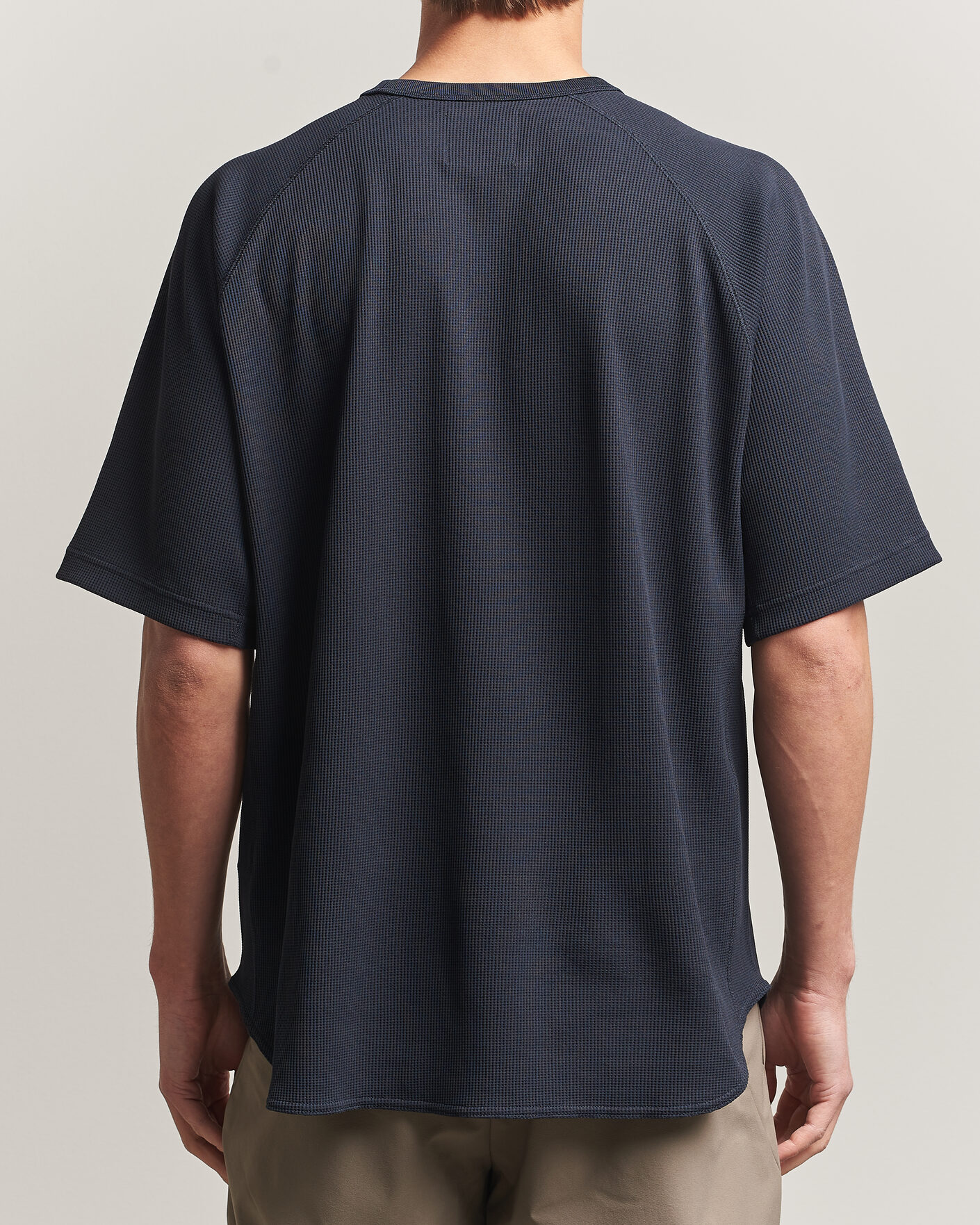 Hombres | Camisetas | Snow Peak | Dry Waffle T-Shirt Dark Navy