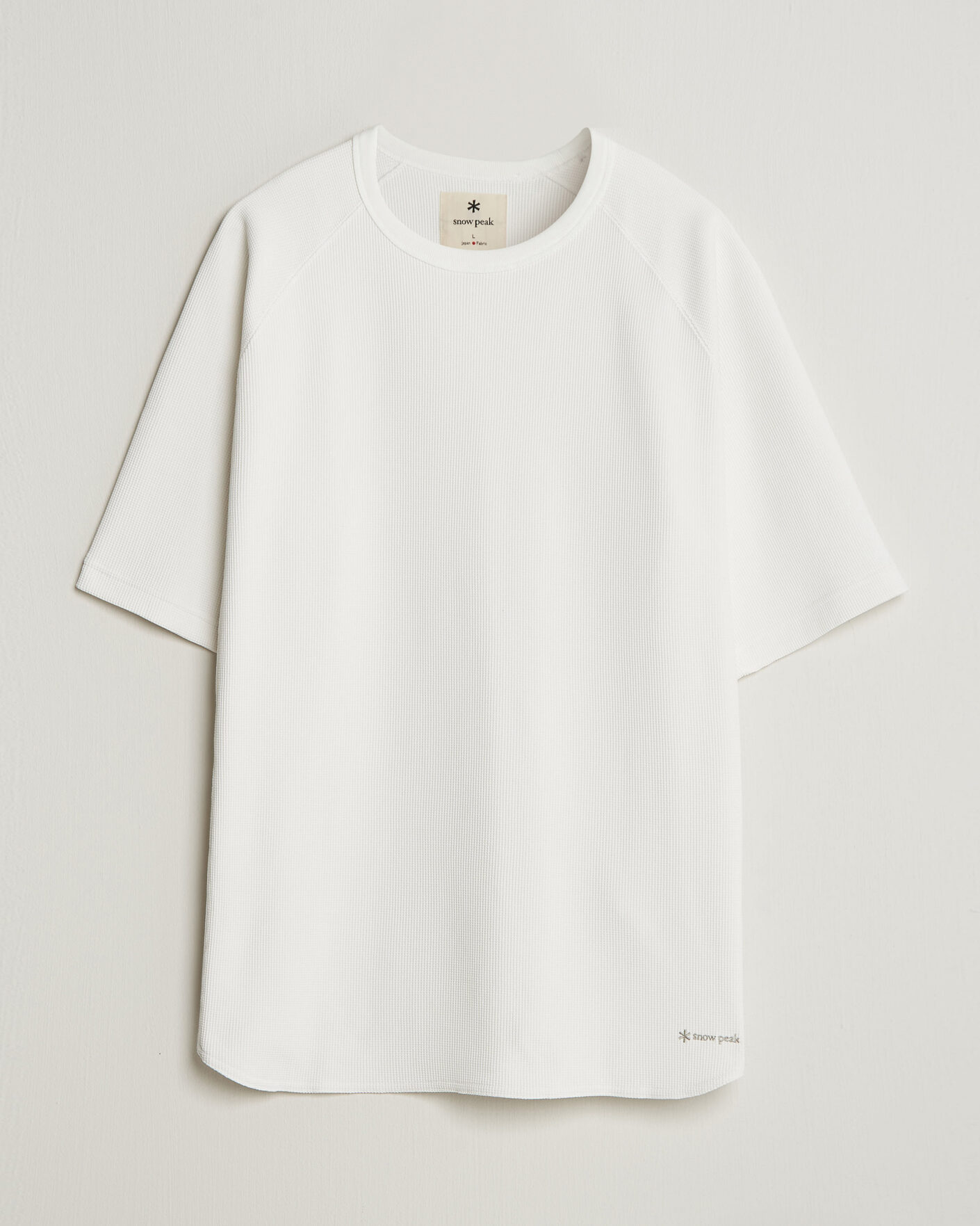 Hombres | Camisetas | Snow Peak | Dry Waffle T-Shirt Off White