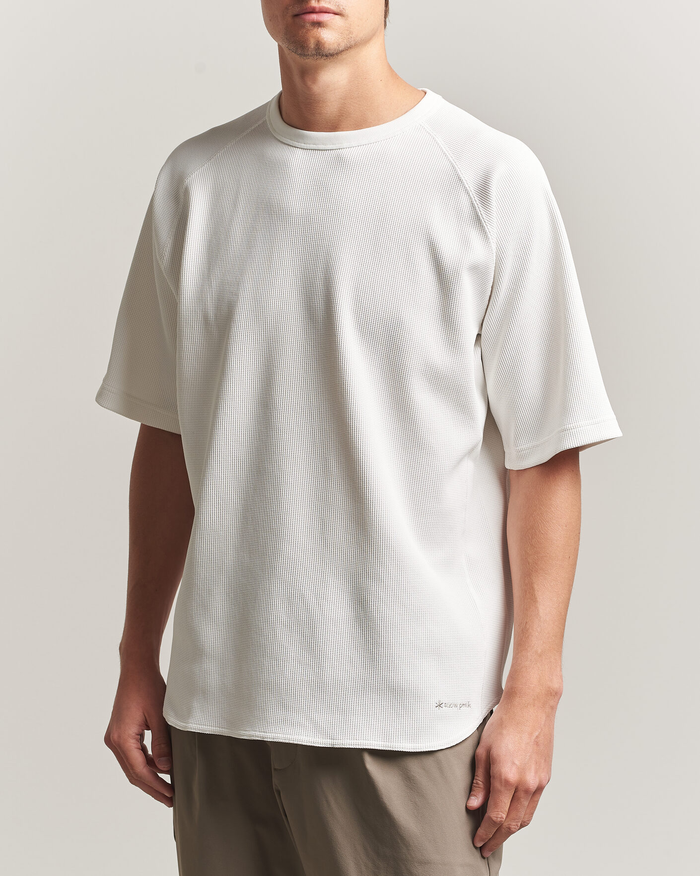 Hombres | Camisetas | Snow Peak | Dry Waffle T-Shirt Off White