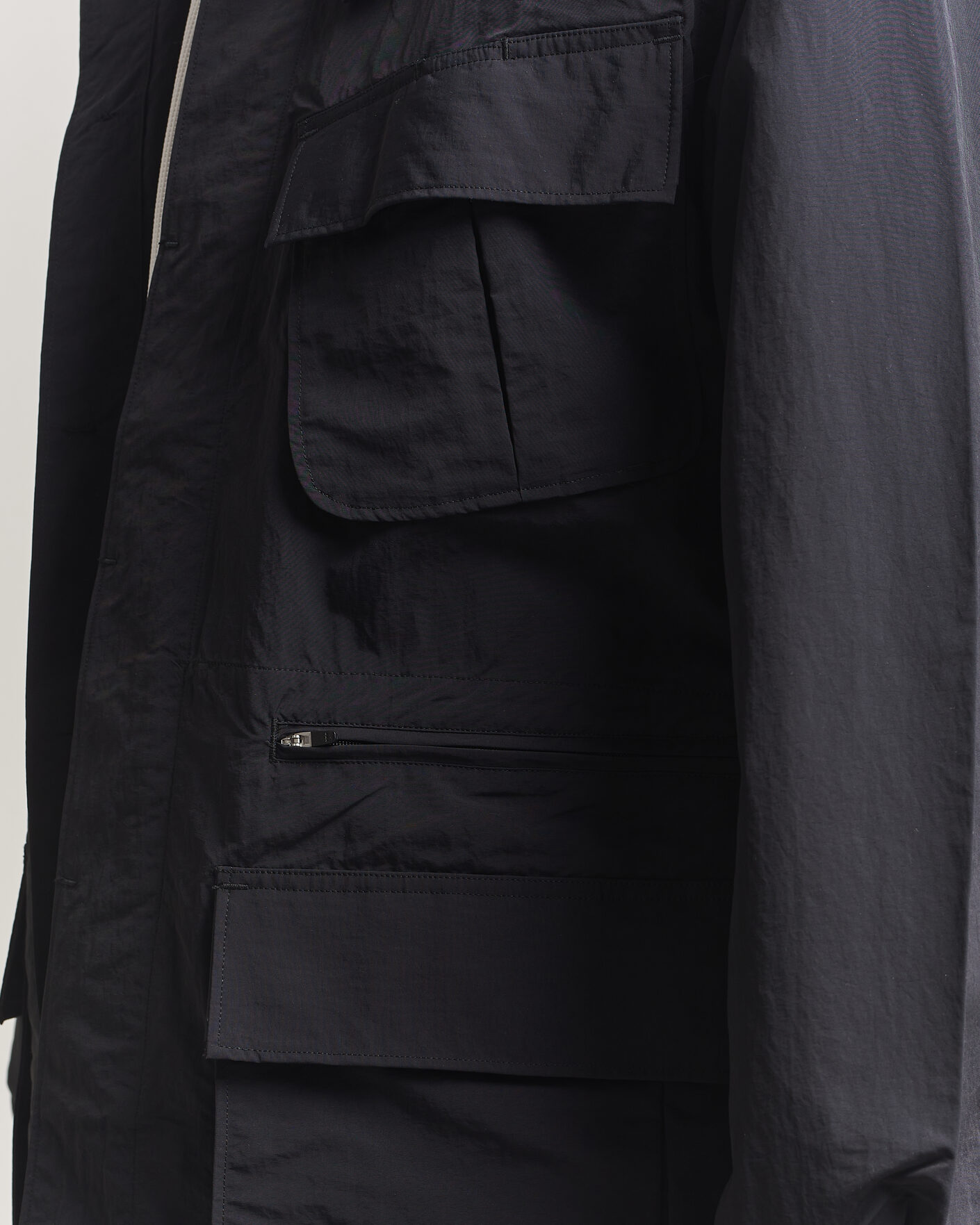 Hombres | Abrigos y chaquetas | Snow Peak | Nylon Washer Jacket Black