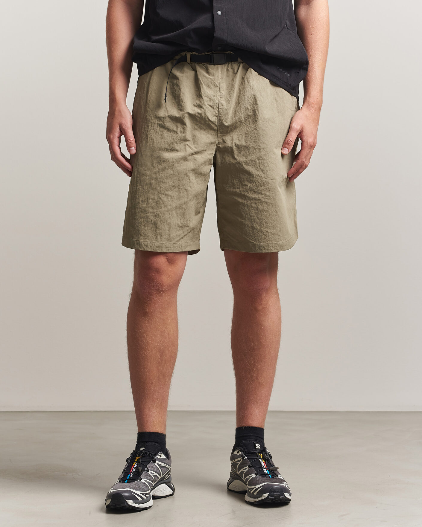 Hombres | Pantalones cortos | Snow Peak | Nylon Washer Shorts Greige