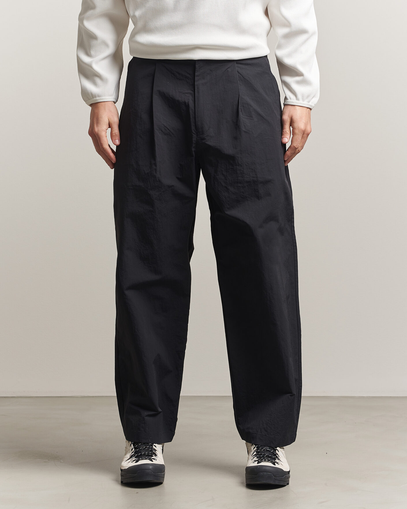 Hombres | Pantalones | Snow Peak | Nylon Washer Pants Black