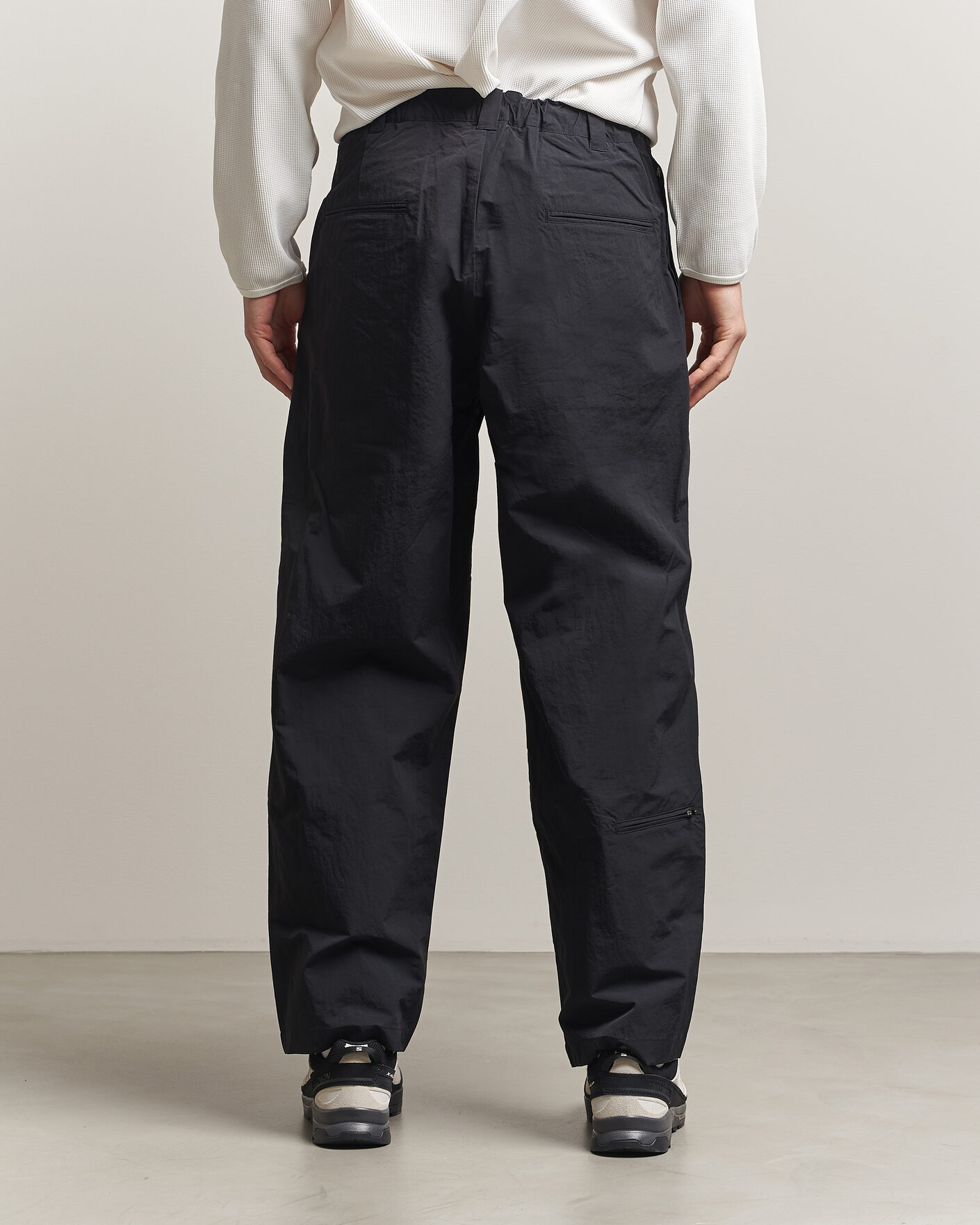 Hombres | Pantalones | Snow Peak | Nylon Washer Pants Black