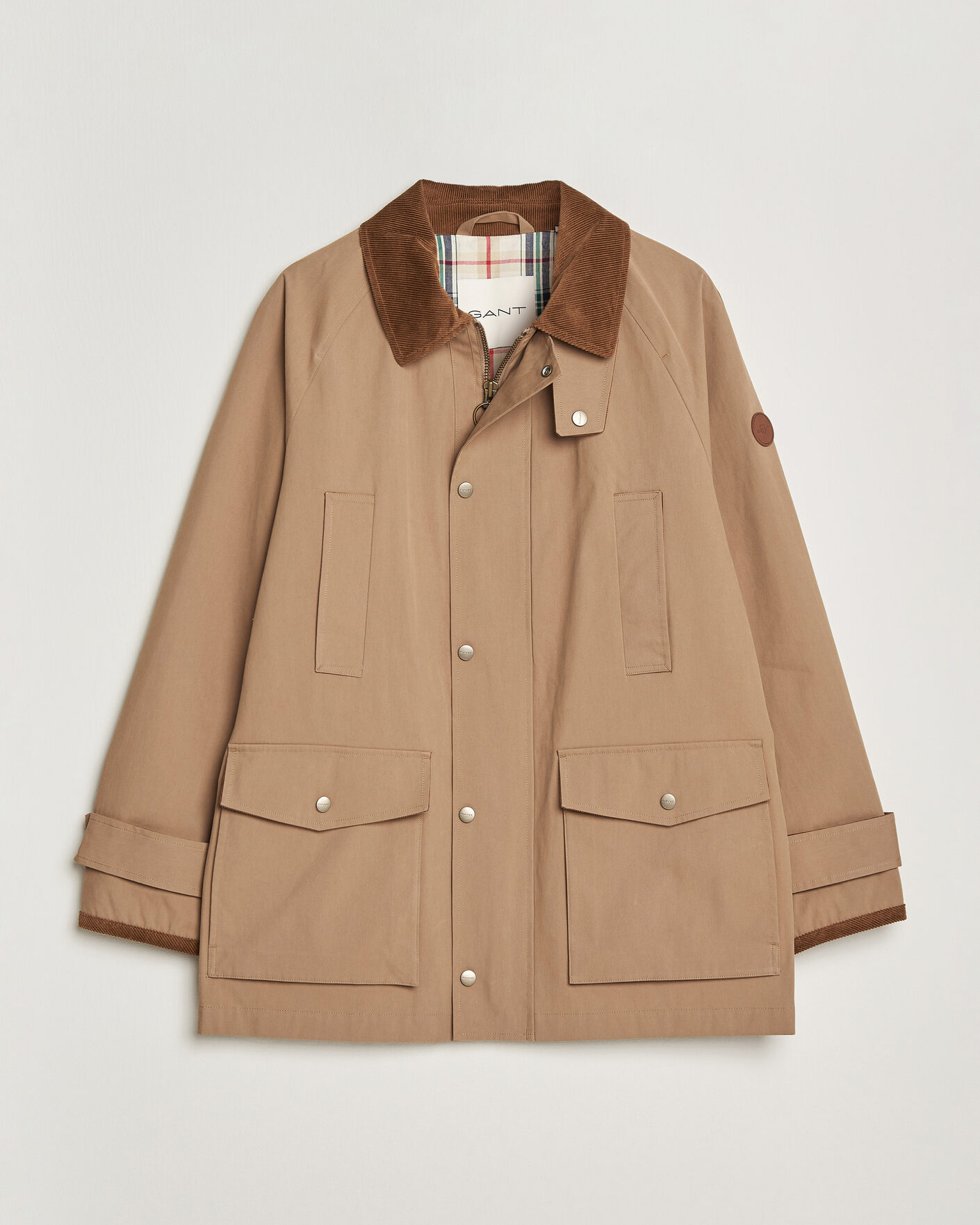 Hombres | Abrigos y chaquetas | Gant | Field Decker Jacket Warm Khaki