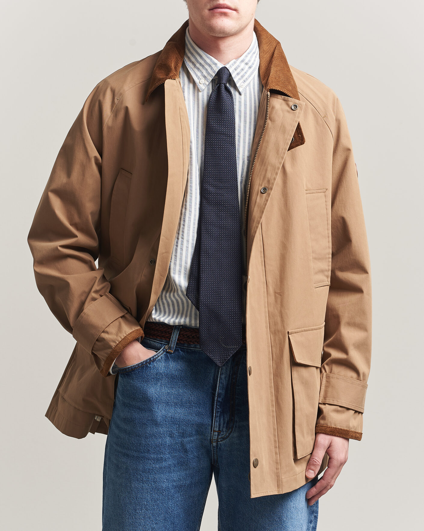 Hombres | Abrigos y chaquetas | Gant | Field Decker Jacket Warm Khaki