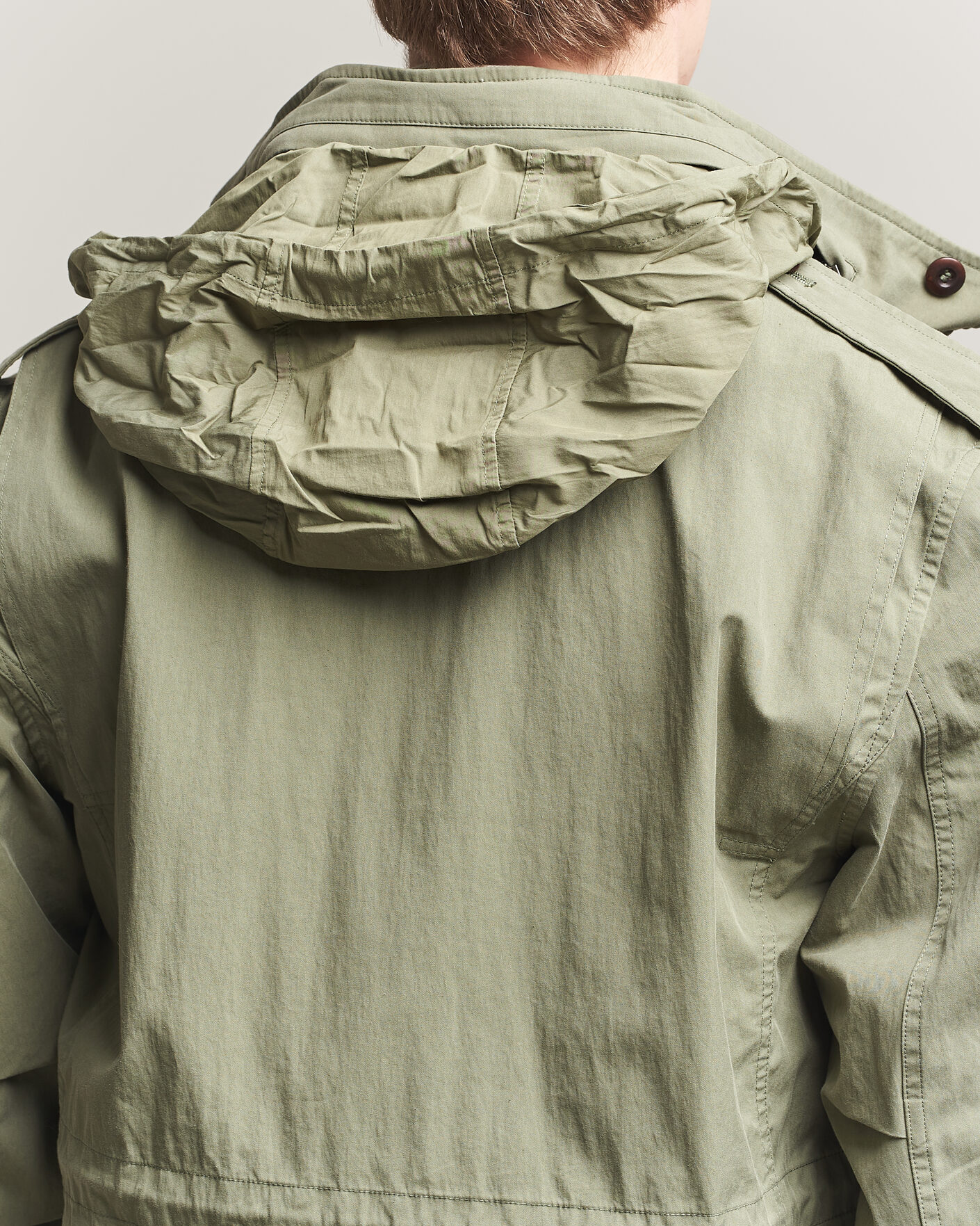 Hombres | Abrigos y chaquetas | GANT | Cotton Field Jacket Dry Herb Green