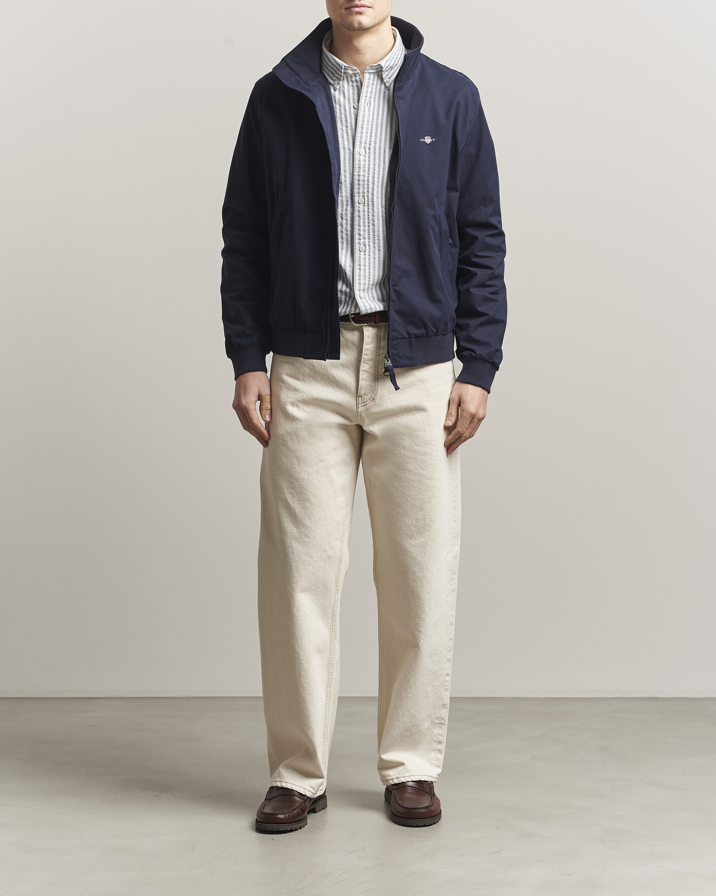 Hombres | Abrigos y chaquetas | Gant | Lightweight Hampshire Jacket Evening Blue
