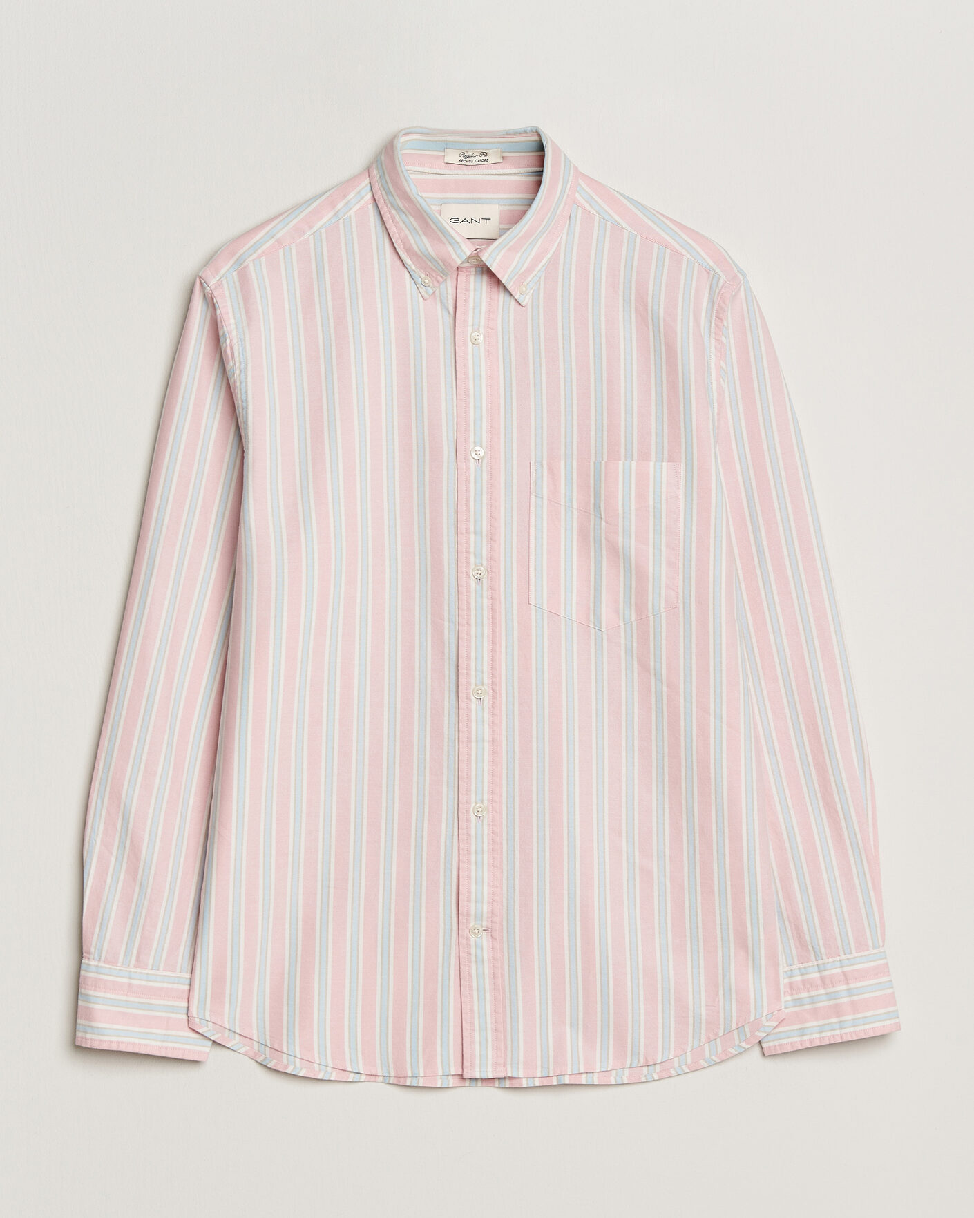 Hombres | Camisas | Gant | Regluar Fit Archive Oxford Shirt Washed Pink