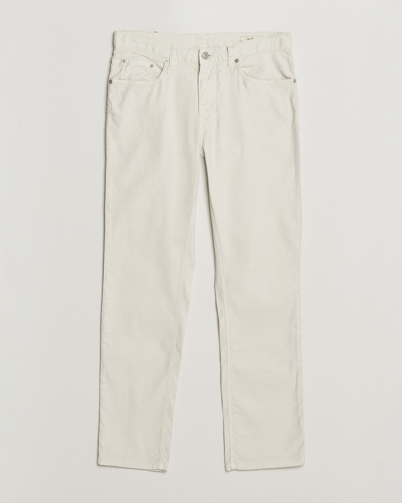 Hombres | Pantalones | Gant | Slim Fit Cotton/Linen 5-Pocket Pants Sand