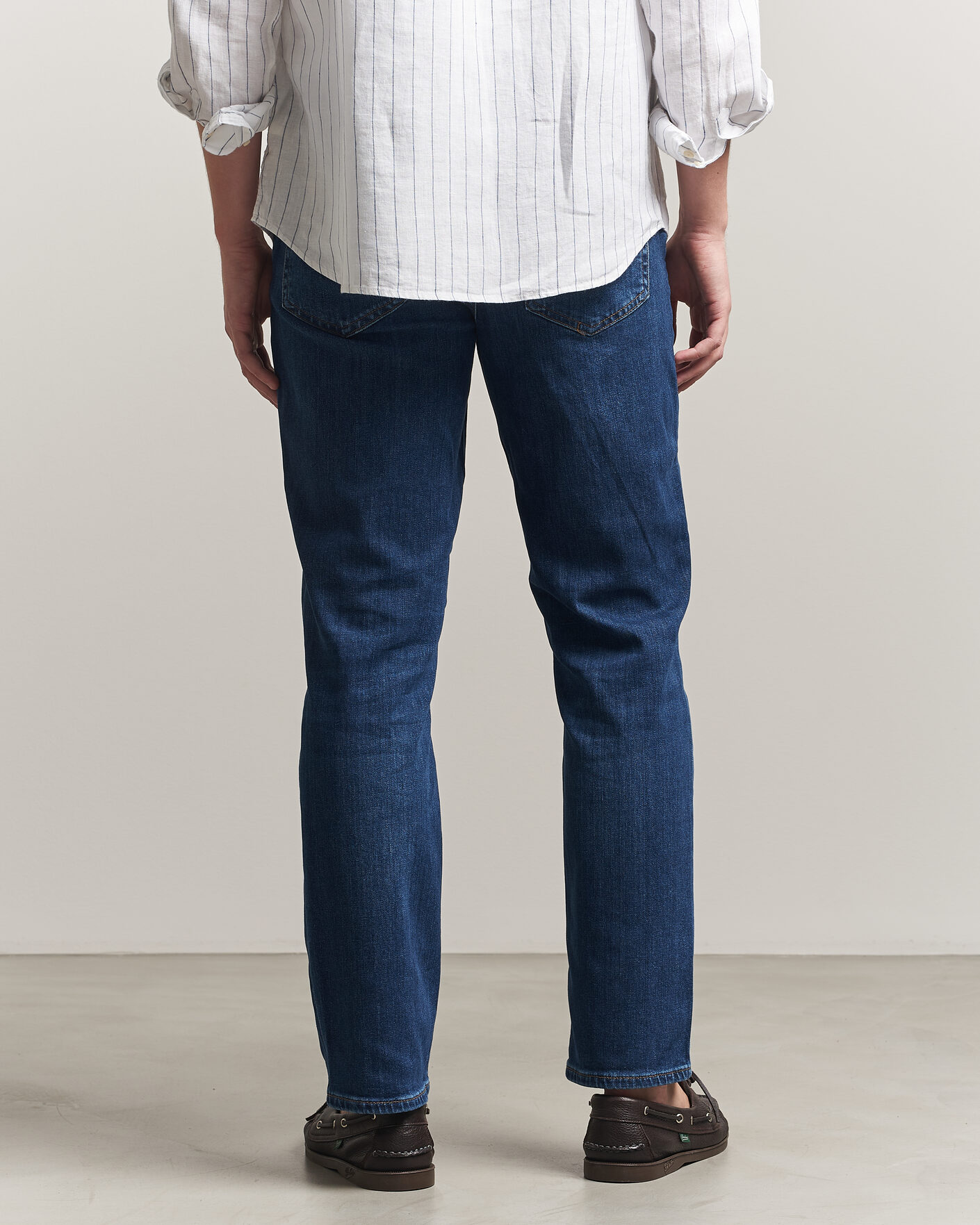 Hombres | Pantalones | Gant | Regular Fit Jeans Mid Blue Worn In