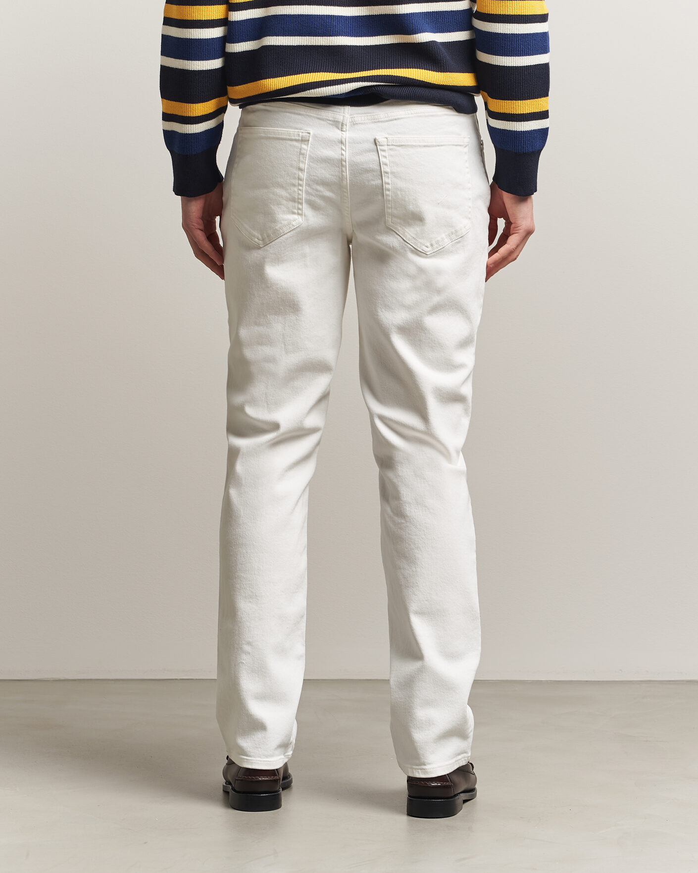 Hombres | Pantalones | Gant | Regular Fit Jeans Eggshell