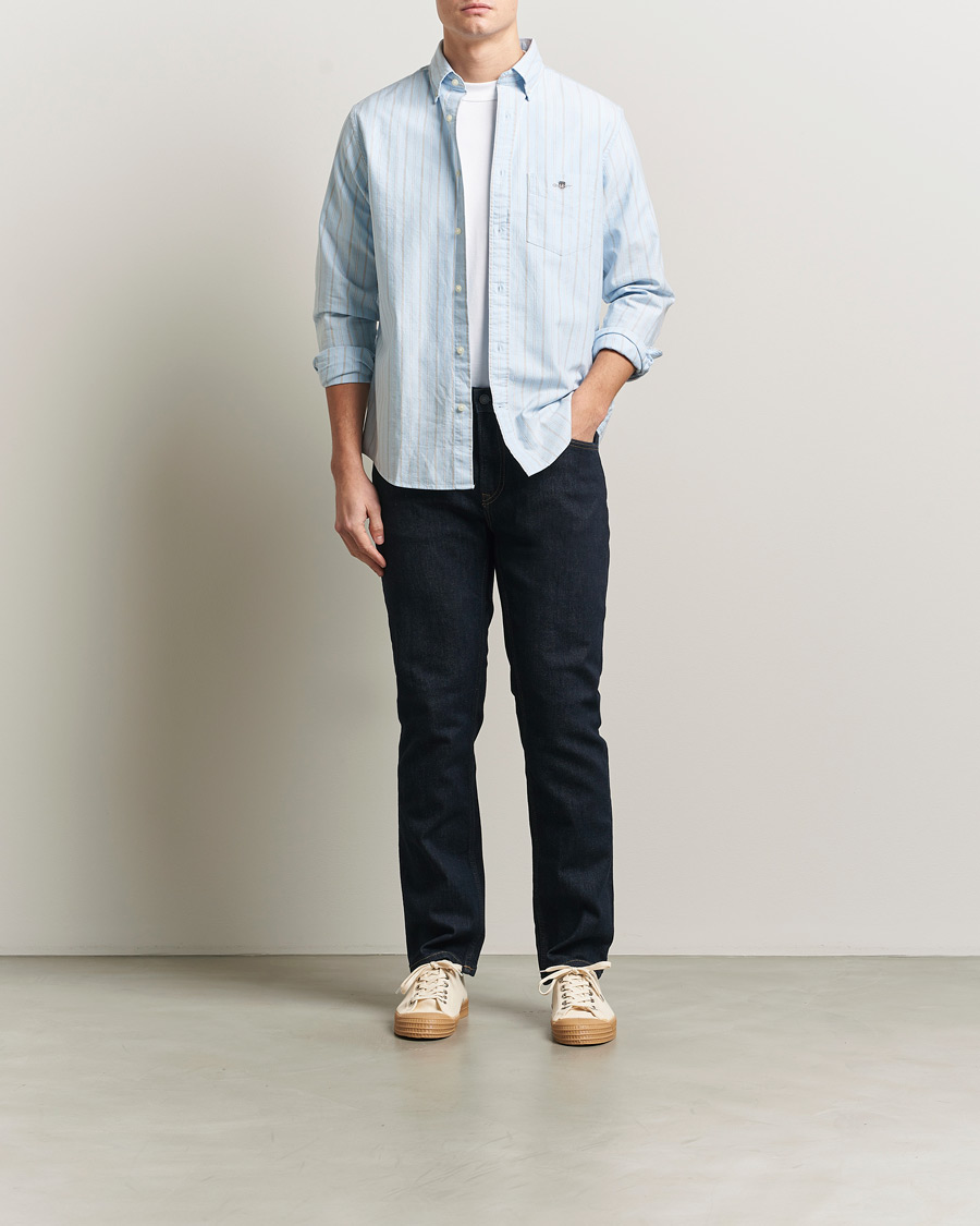 Hombres | Pantalones | Gant | Regular Fit Jeans Dark Blue