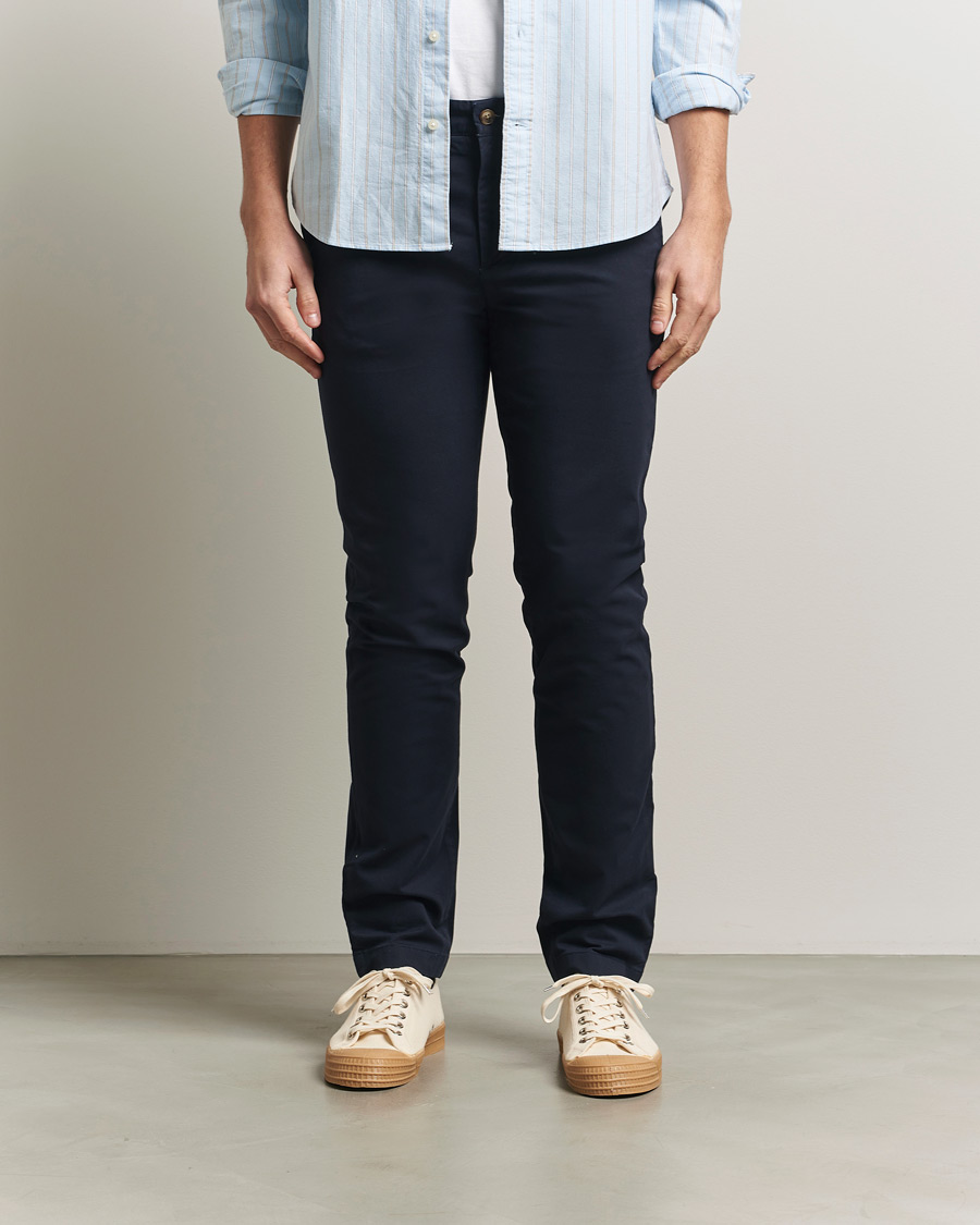Hombres | Pantalones | Gant | Slim Fit Chinos Evening Blue