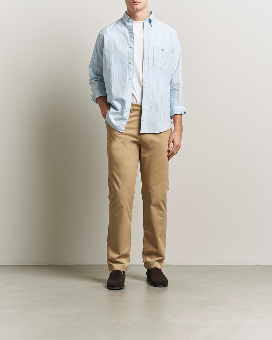 Hombres | Pantalones | Gant | Regular Fit Chinos Dark Khaki