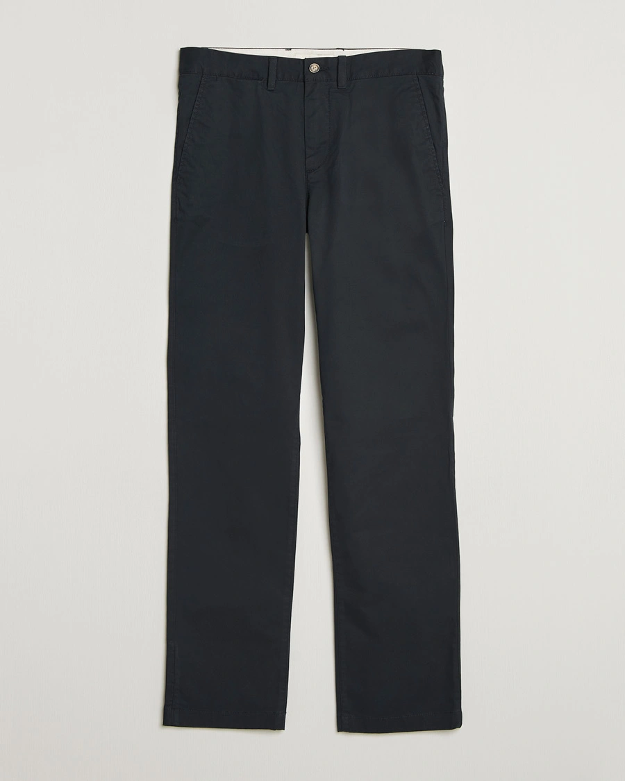 Hombres | Pantalones | GANT | Regular Fit Chinos Black