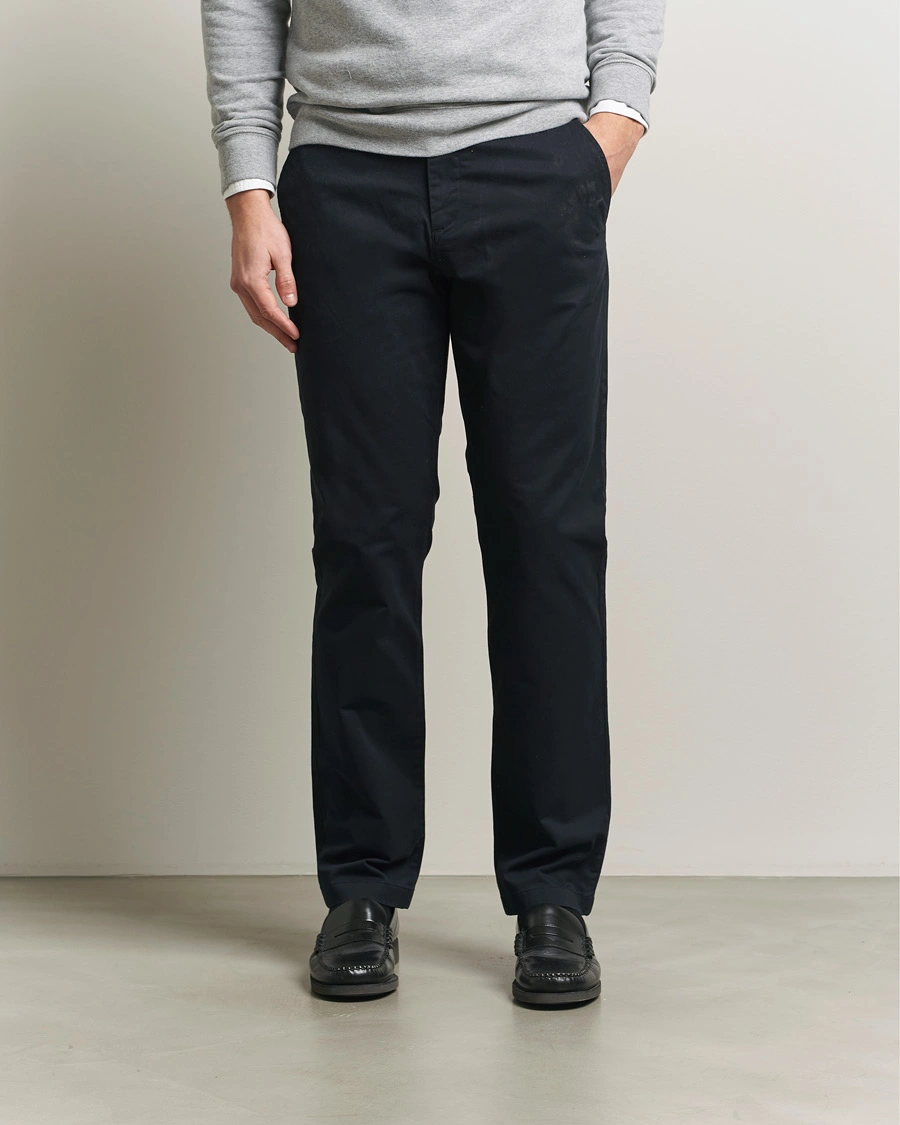 Hombres | Pantalones | GANT | Regular Fit Chinos Black