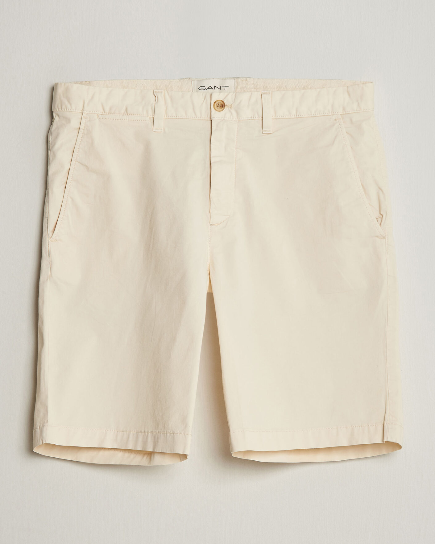 Hombres | Pantalones cortos | Gant | Regular Sunfaded Shorts Cream