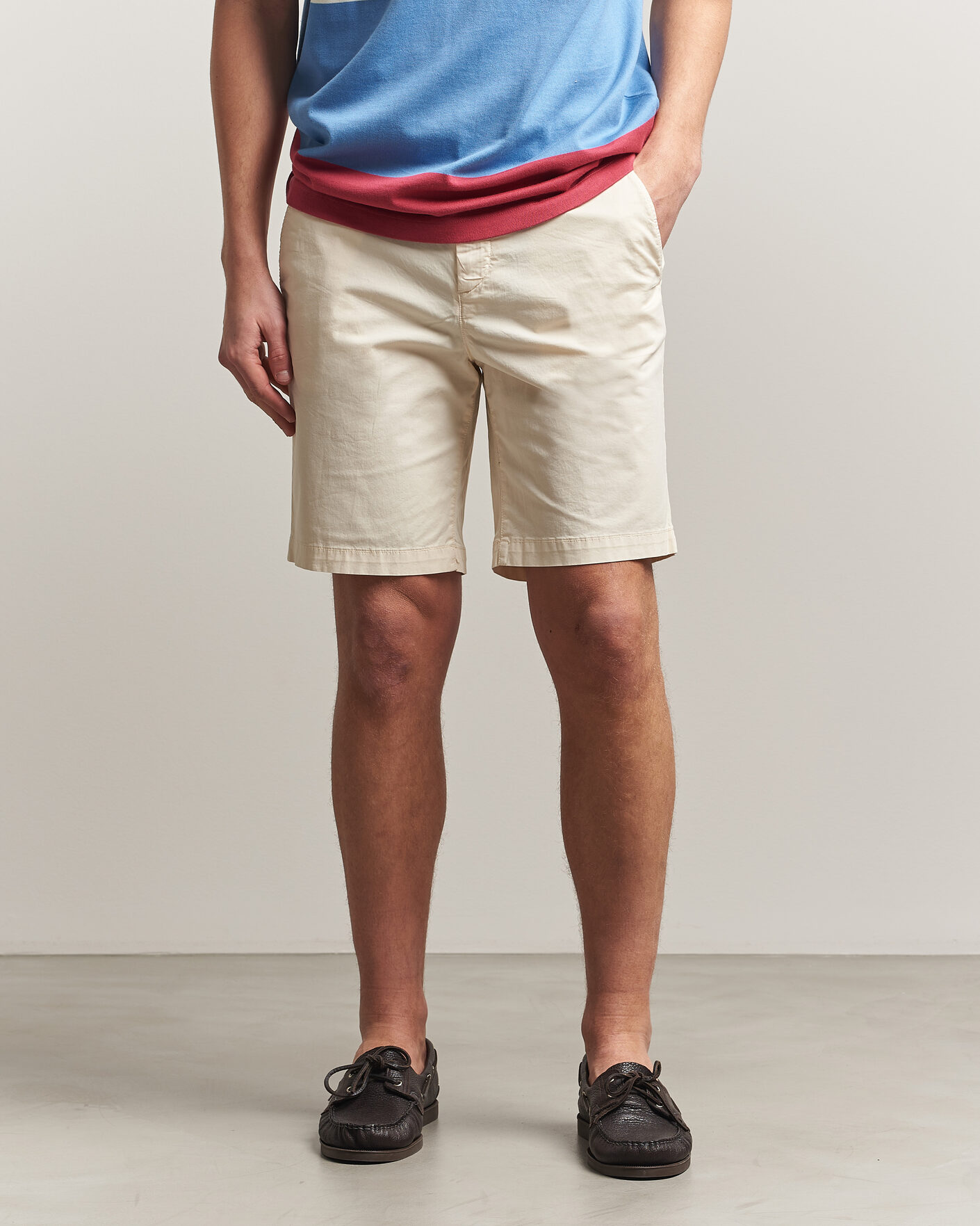 Hombres | Pantalones cortos | Gant | Regular Sunfaded Shorts Cream