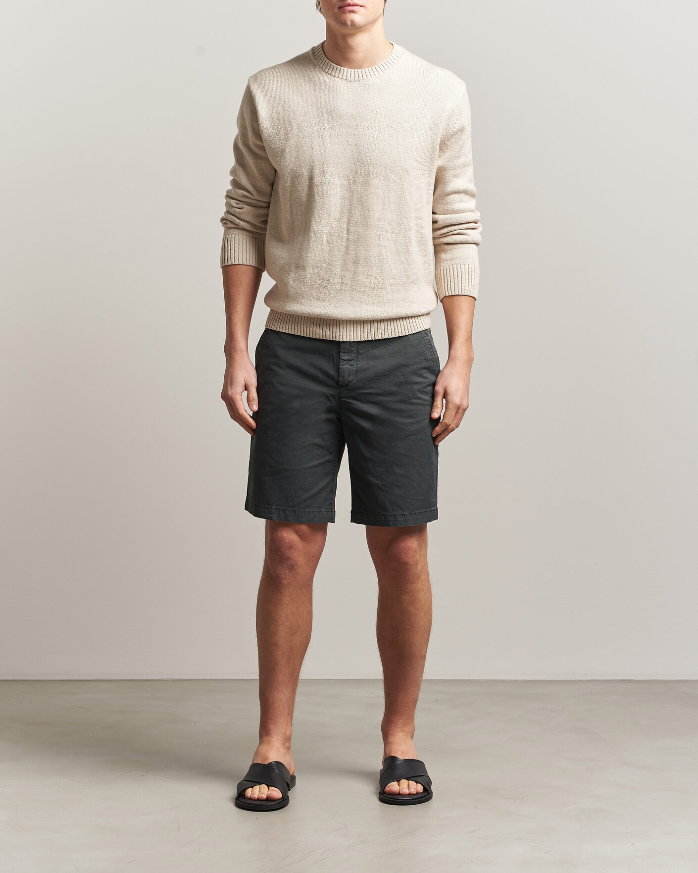 Hombres | Pantalones cortos | GANT | Regular Sunfaded Shorts Washed Out Black